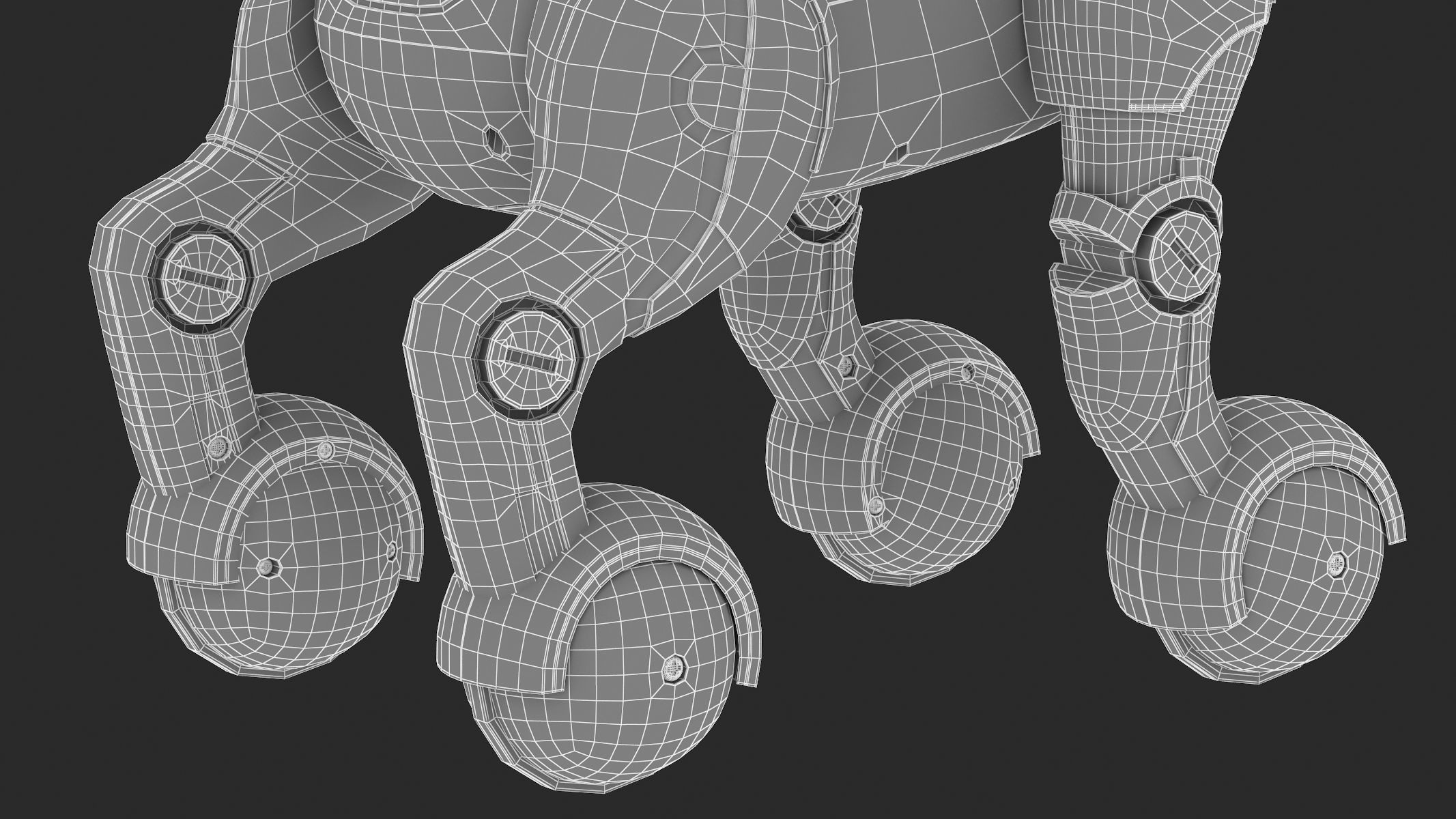 Robot Dog  3D model_16