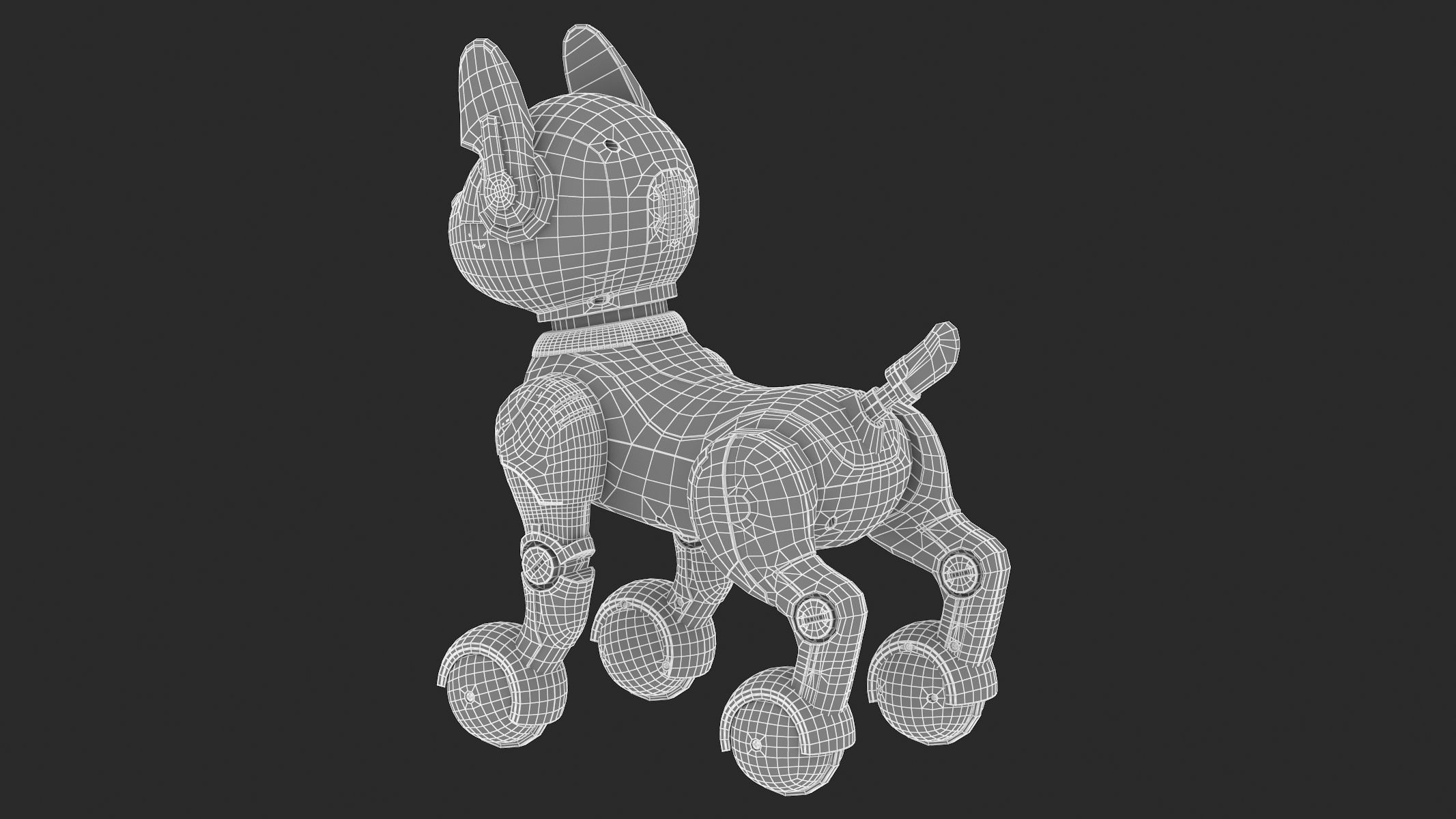 Robot Dog  3D model_12