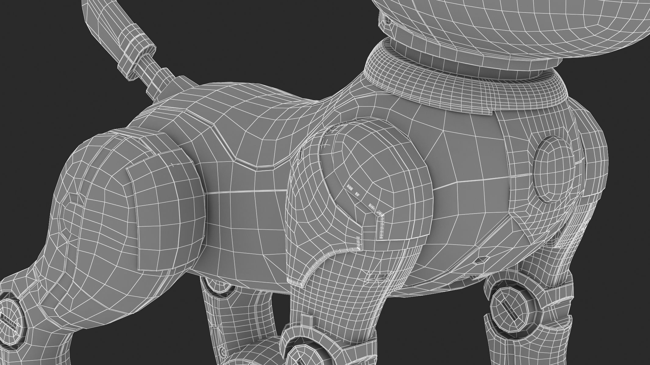 Robot Dog  3D model_15