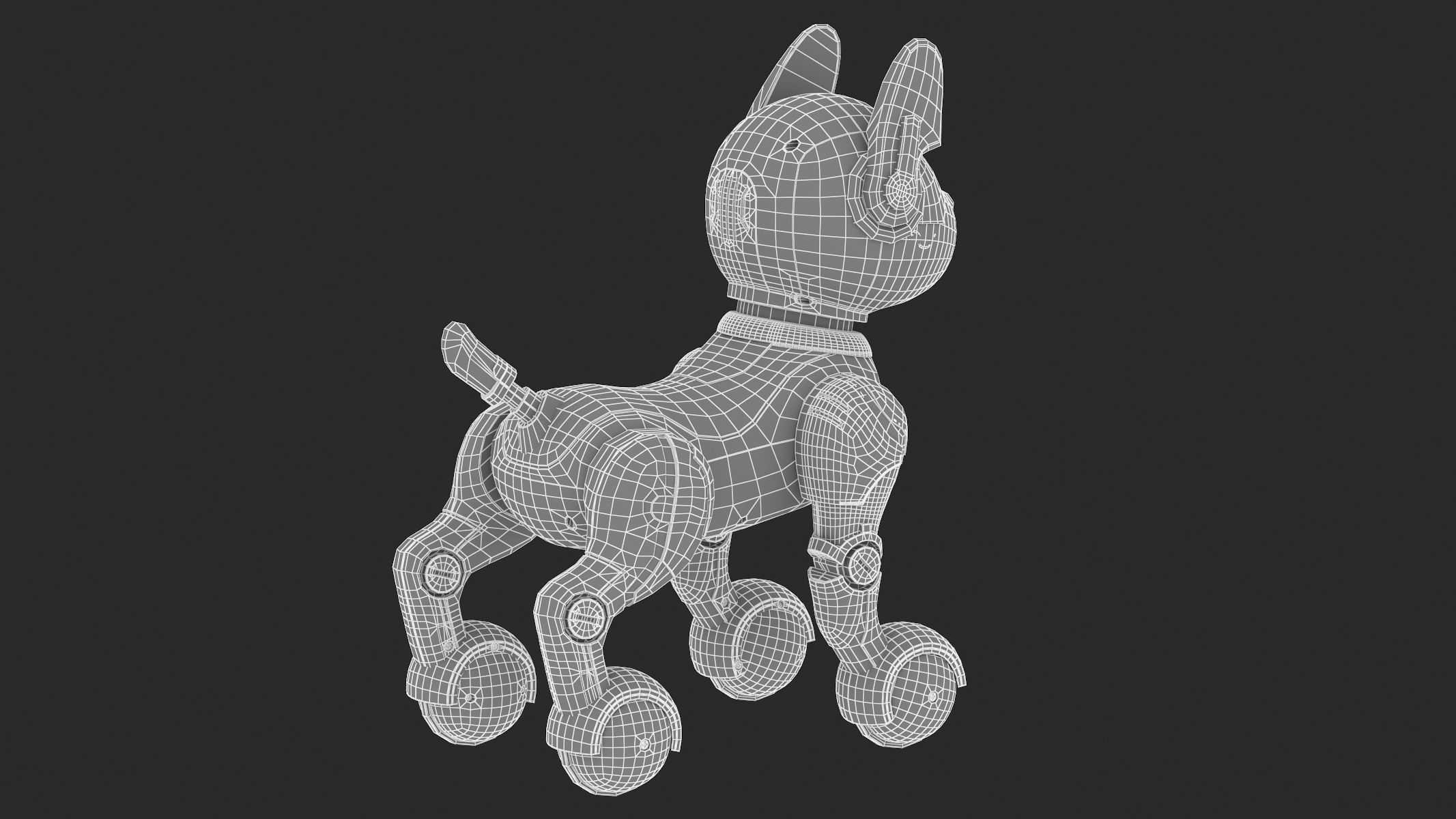 Robot Dog  3D model_11