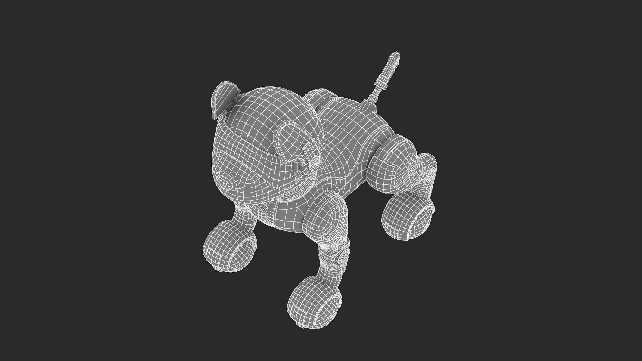 Robot Dog  3D model_13