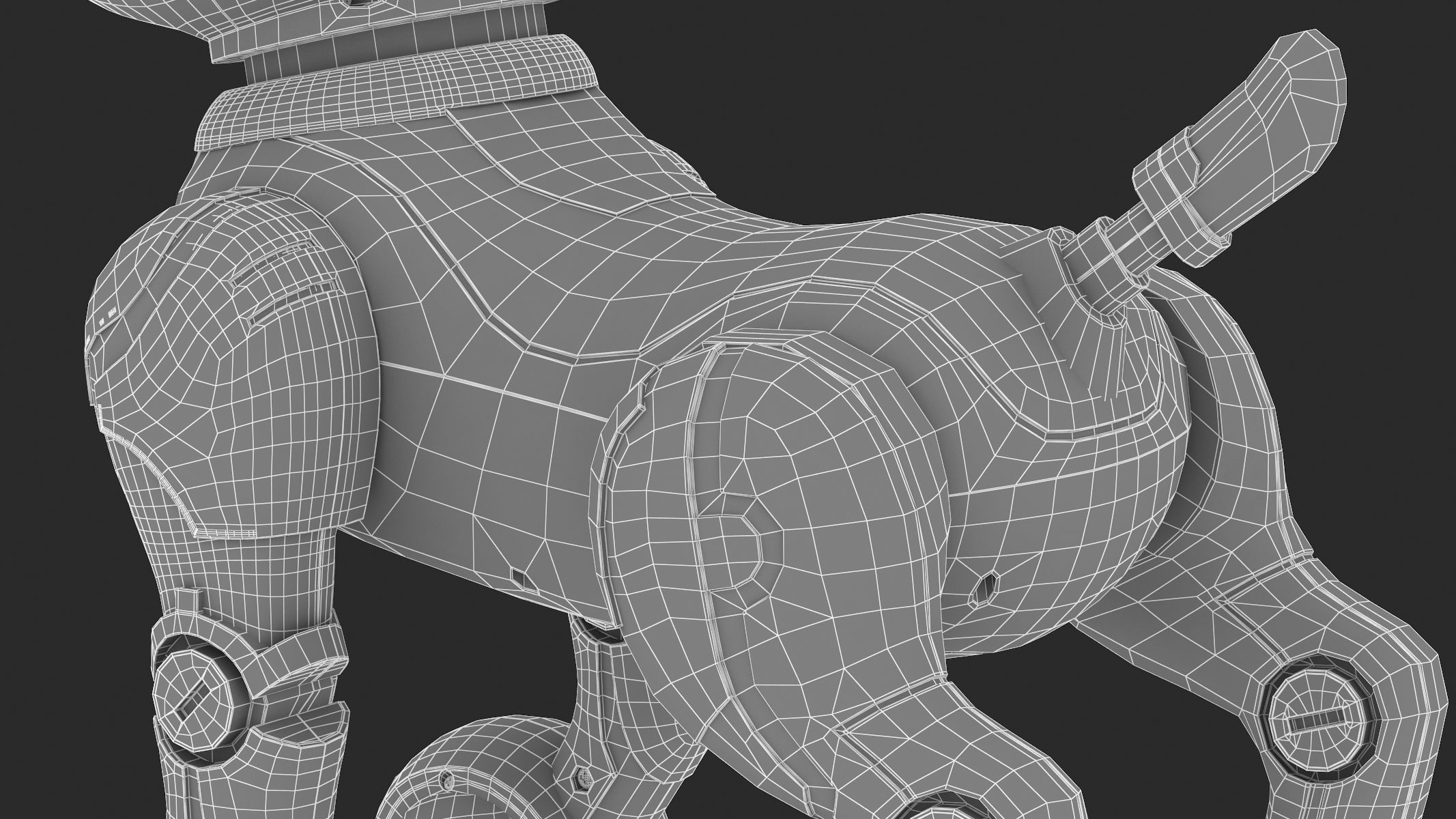 Robot Dog  3D model_17