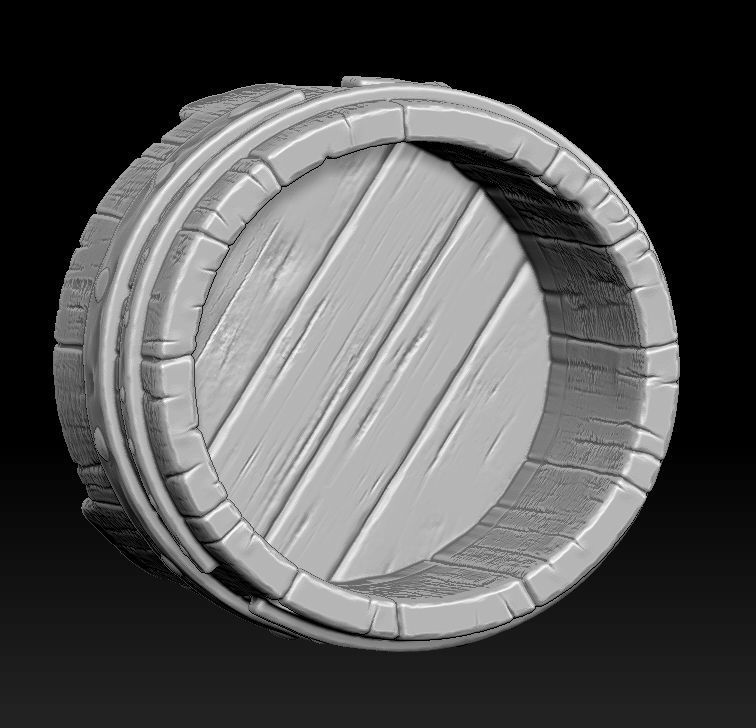 witch bucket 3d print 3D print model_9