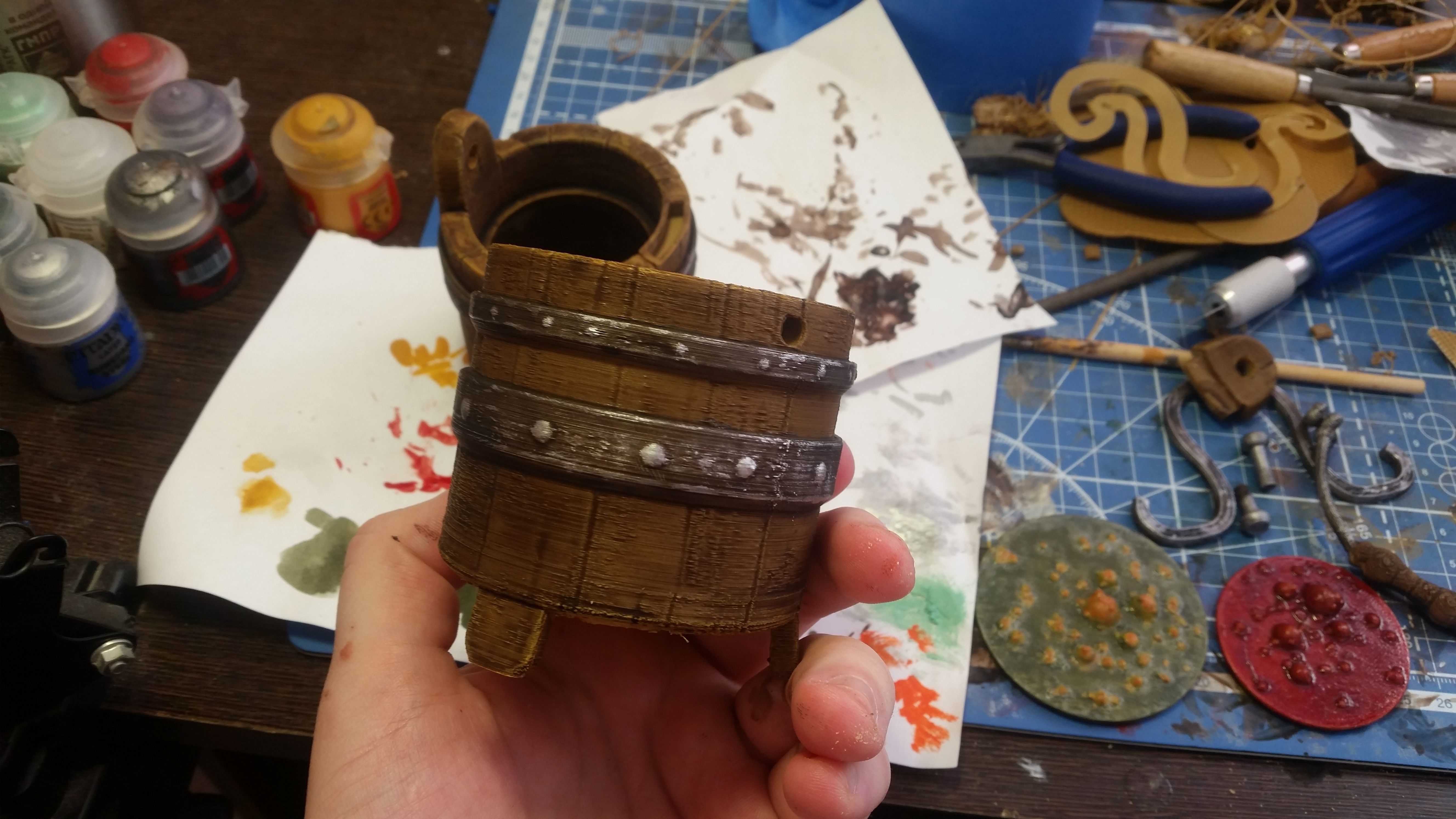 witch bucket 3d print 3D print model_2