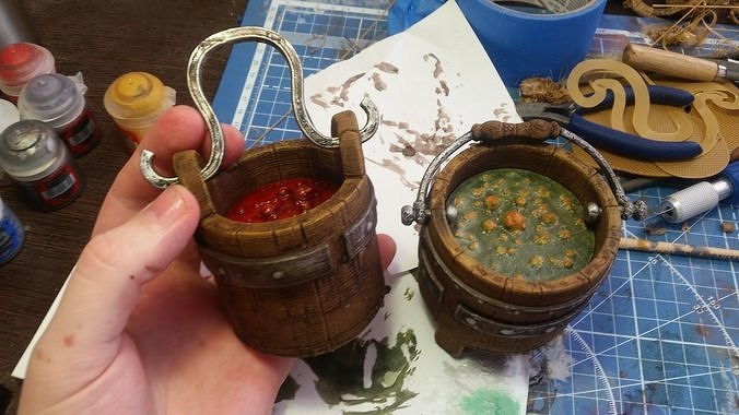 witch bucket 3d print 3D print model