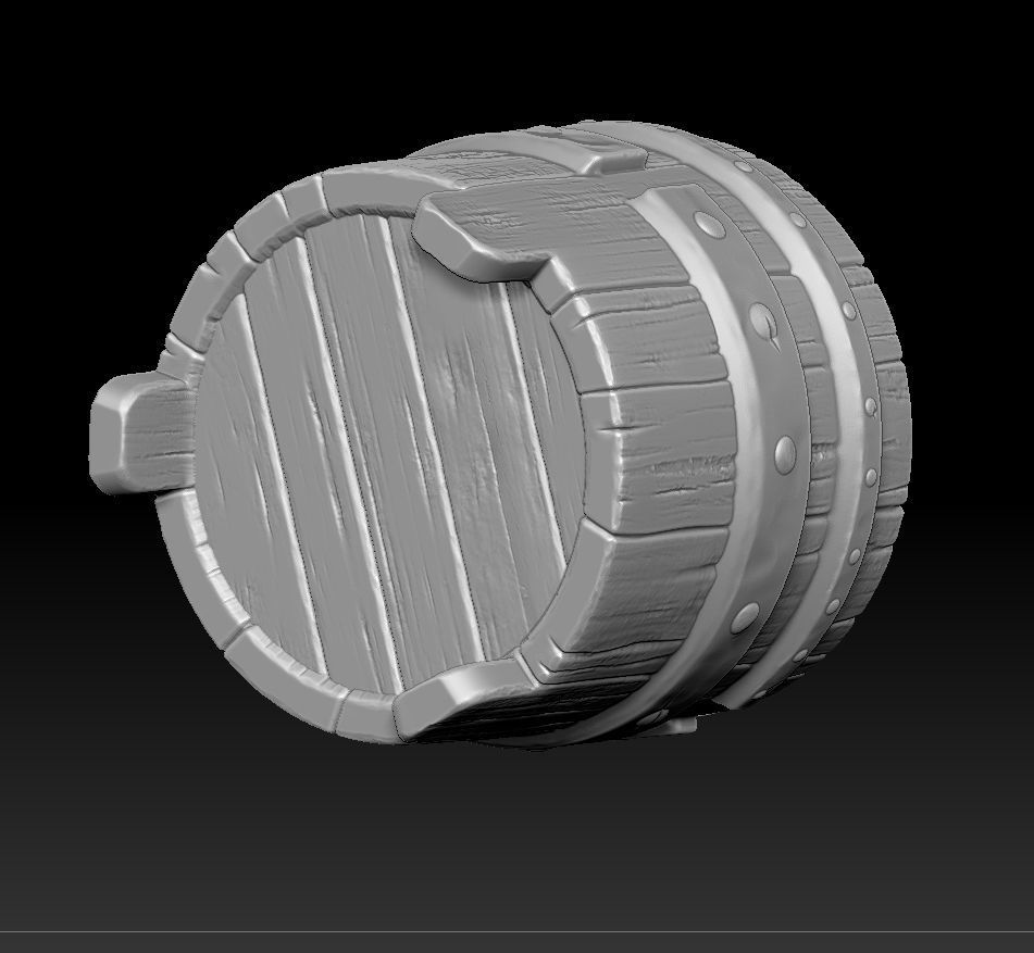 witch bucket 3d print 3D print model_10