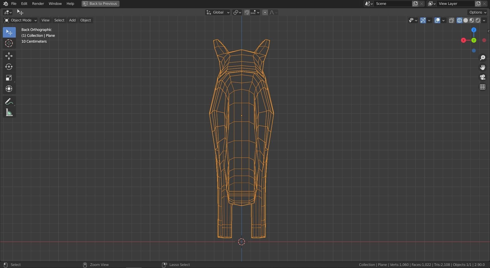 Cartoon Fox Family  Low-poly 3D model_12