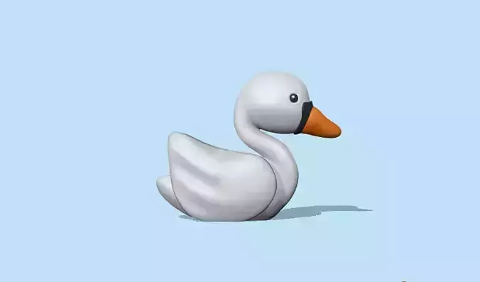 A Little Swan to decorate and play