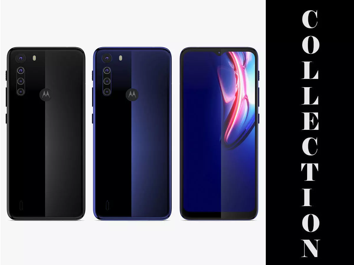 Motorola One Fusion 2 Colors 3D model_0