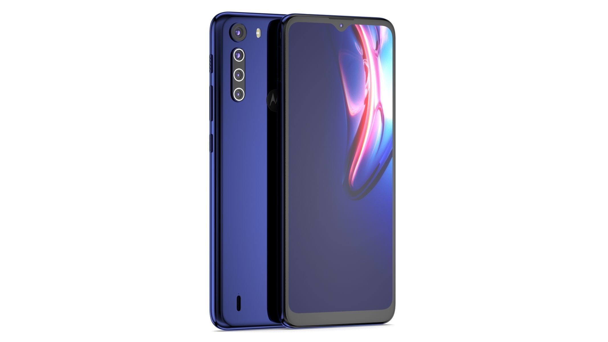 Motorola One Fusion 2 Colors 3D model_12