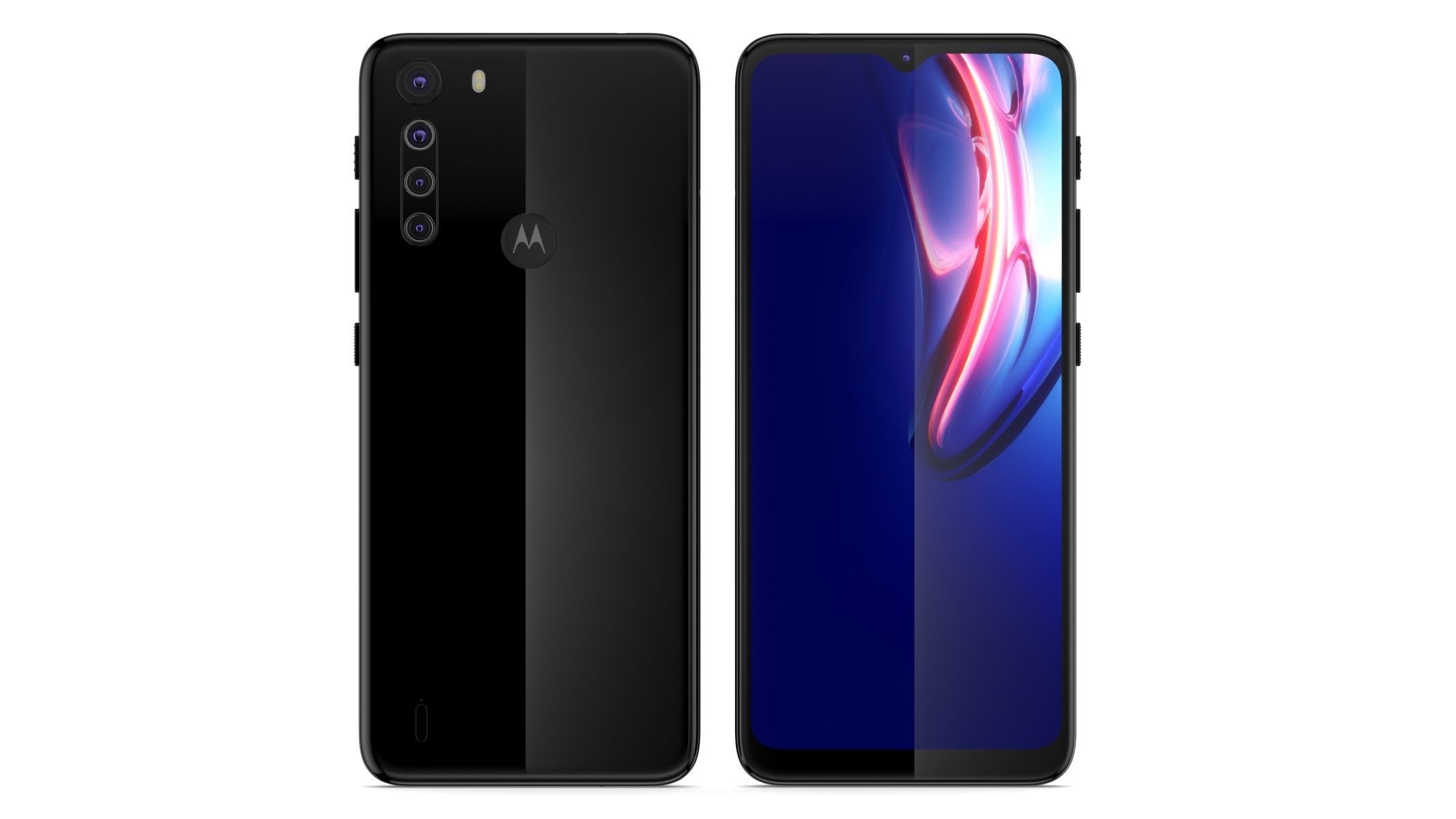 Motorola One Fusion 2 Colors 3D model_1