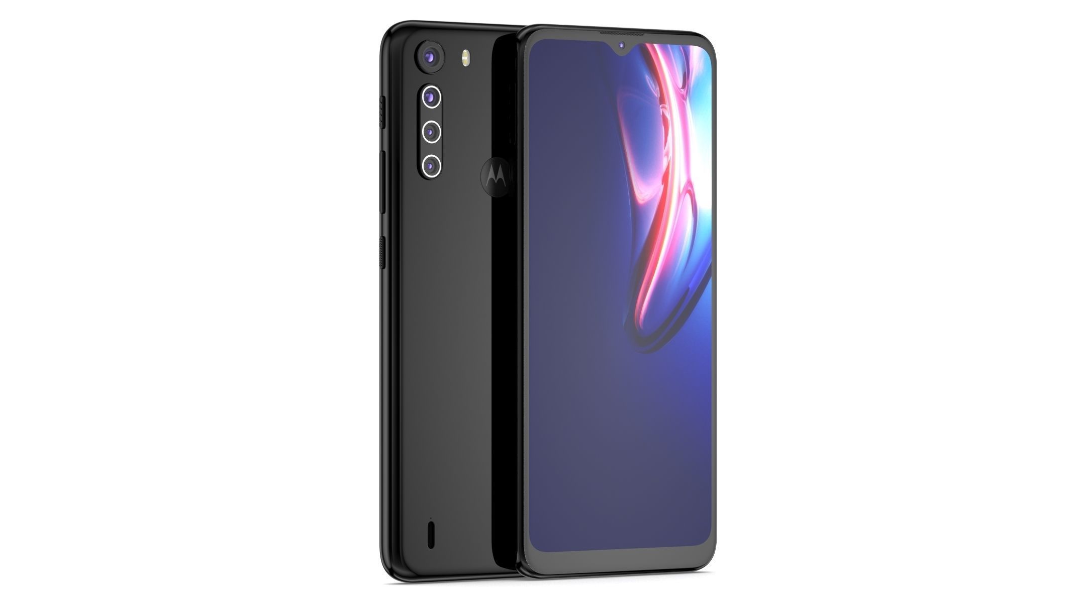 Motorola One Fusion 2 Colors 3D model_2