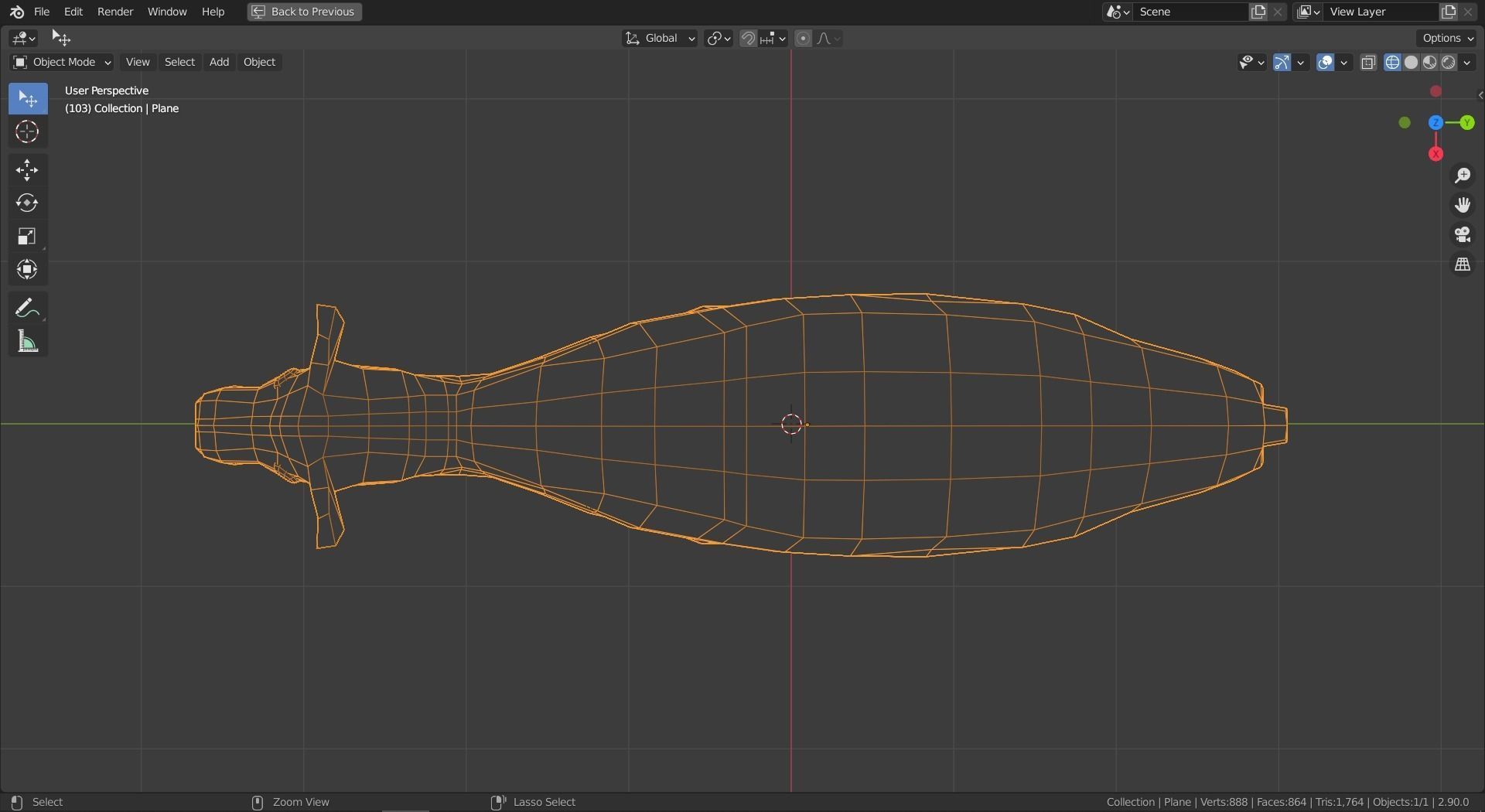 Cartoon Moose Low-poly 3D model_9