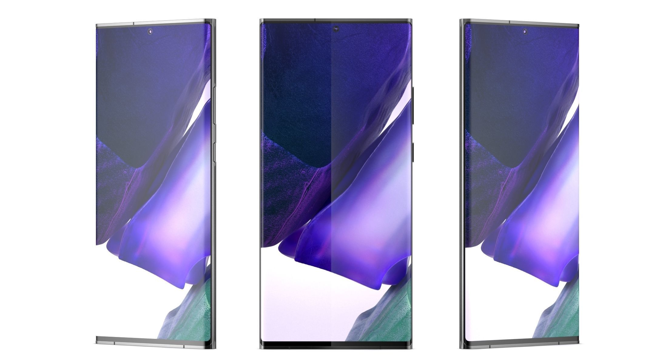 Samsung Galaxy Note 20 Ultra 3 Colors  3D model_8