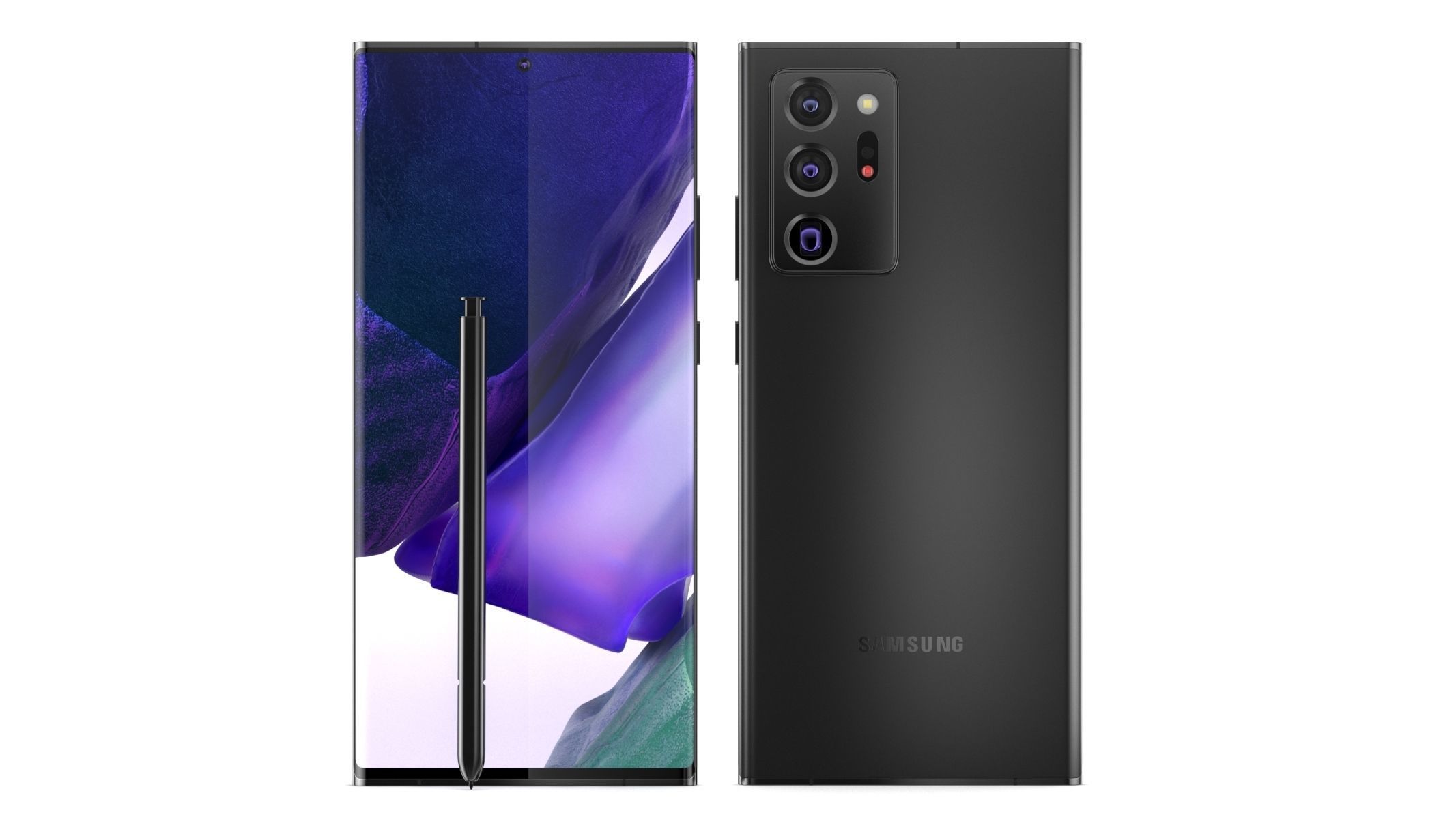 Samsung Galaxy Note 20 Ultra 3 Colors  3D model_1