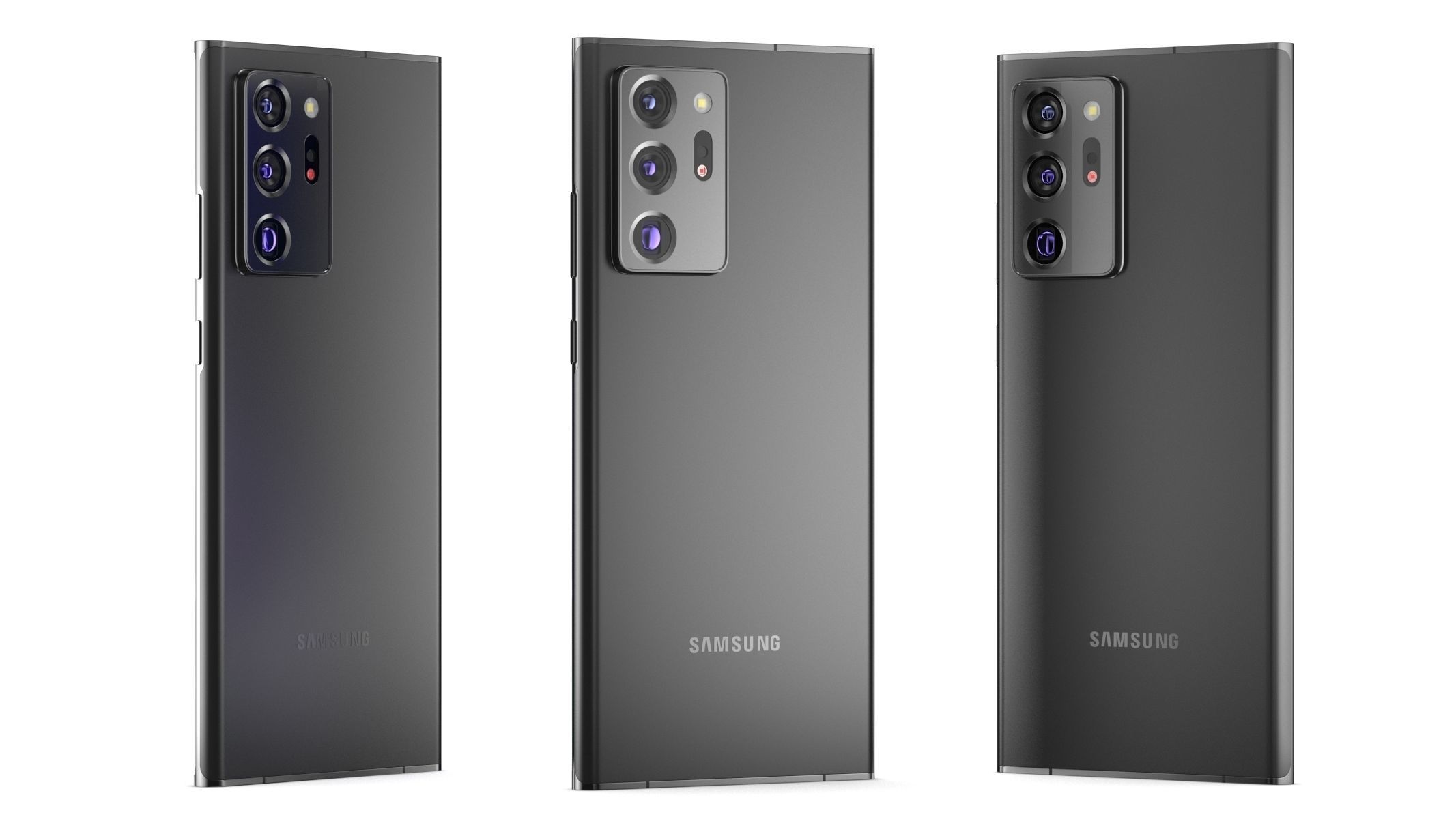 Samsung Galaxy Note 20 Ultra 3 Colors  3D model_9