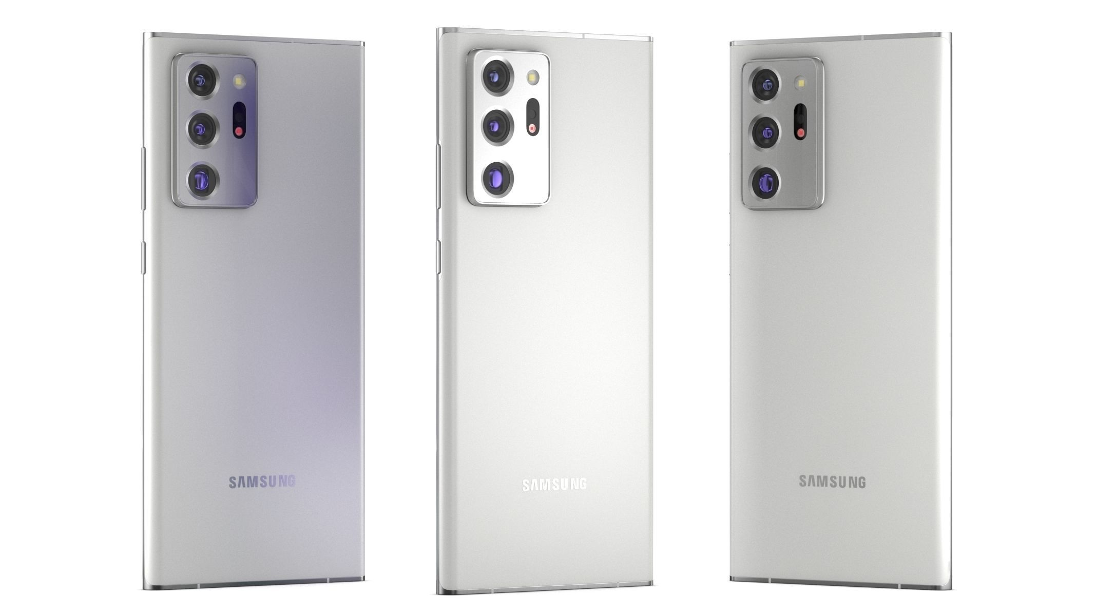 Samsung Galaxy Note 20 Ultra 3 Colors  3D model_29