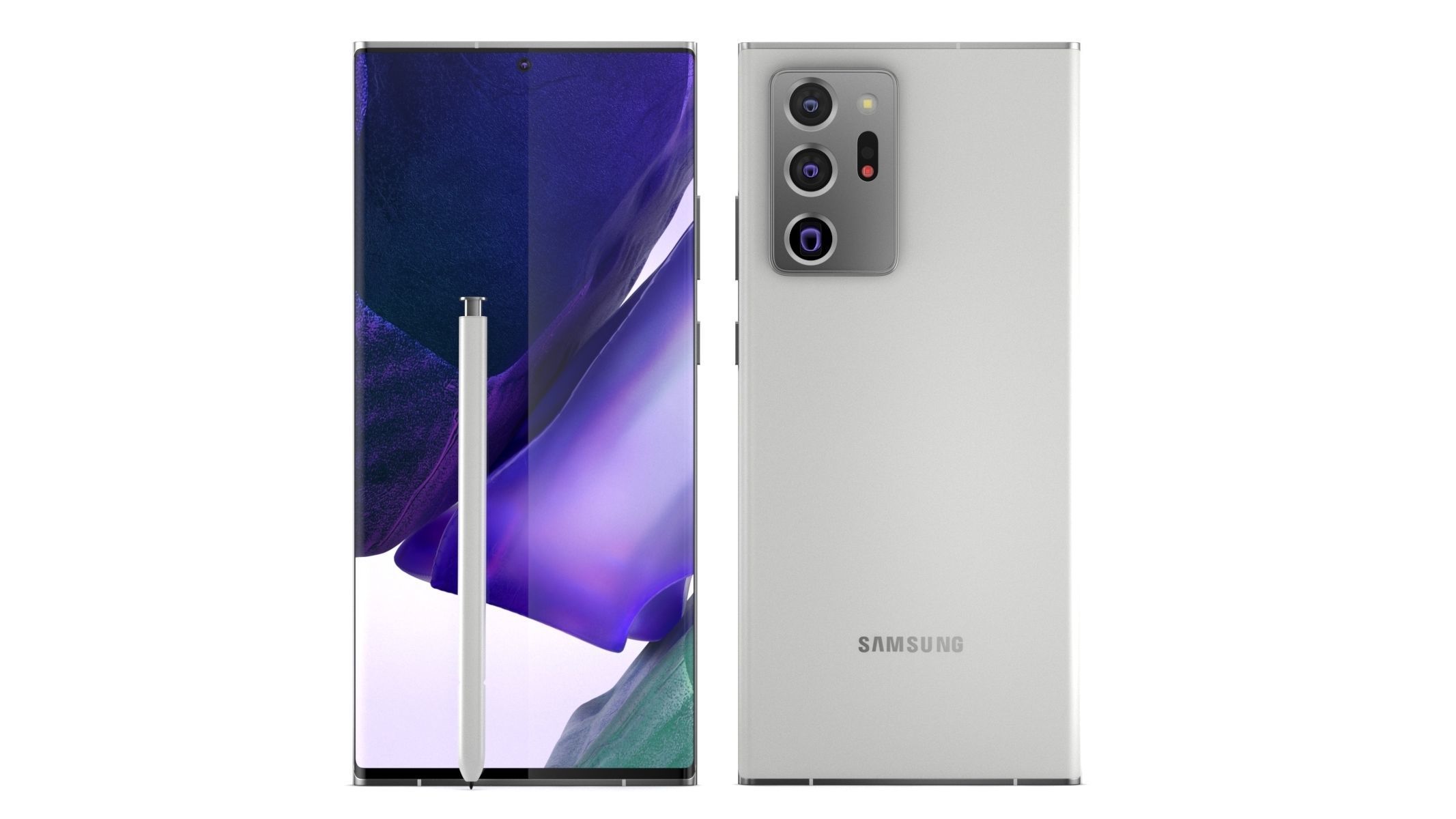 Samsung Galaxy Note 20 Ultra 3 Colors  3D model_21
