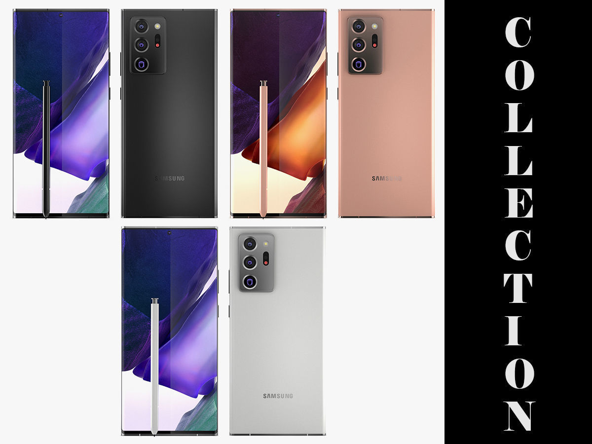Samsung Galaxy Note 20 Ultra 3 Colors