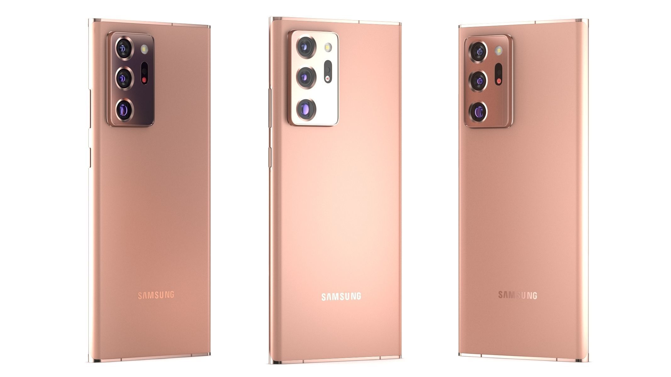 Samsung Galaxy Note 20 Ultra 3 Colors  3D model_19