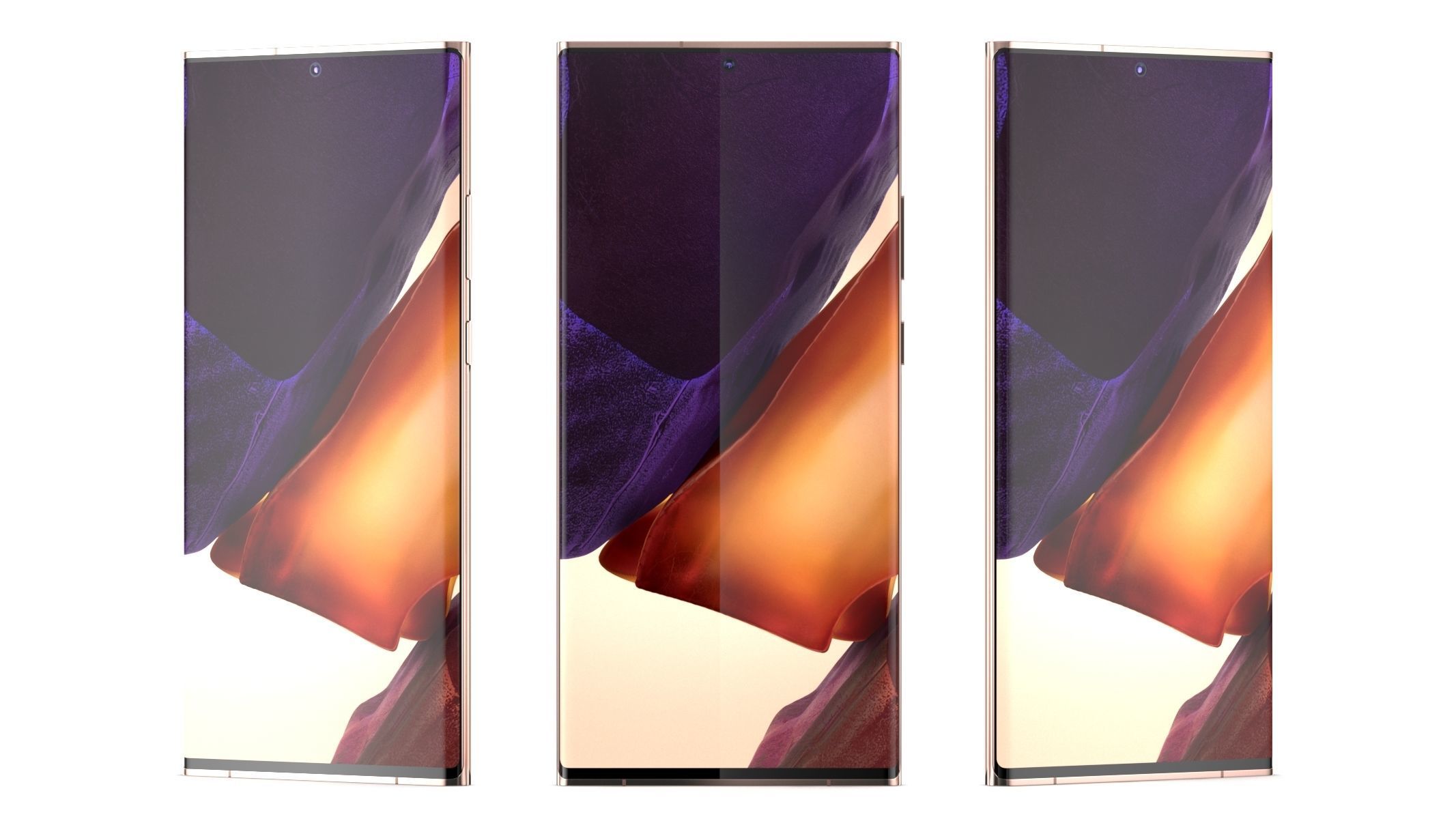 Samsung Galaxy Note 20 Ultra 3 Colors  3D model_18