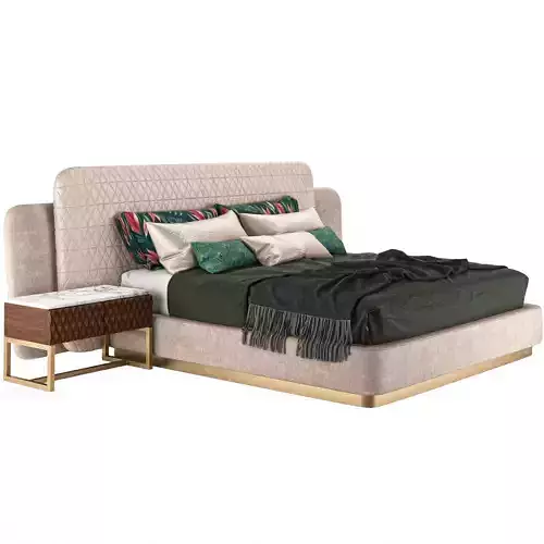 Opera bed  3D model