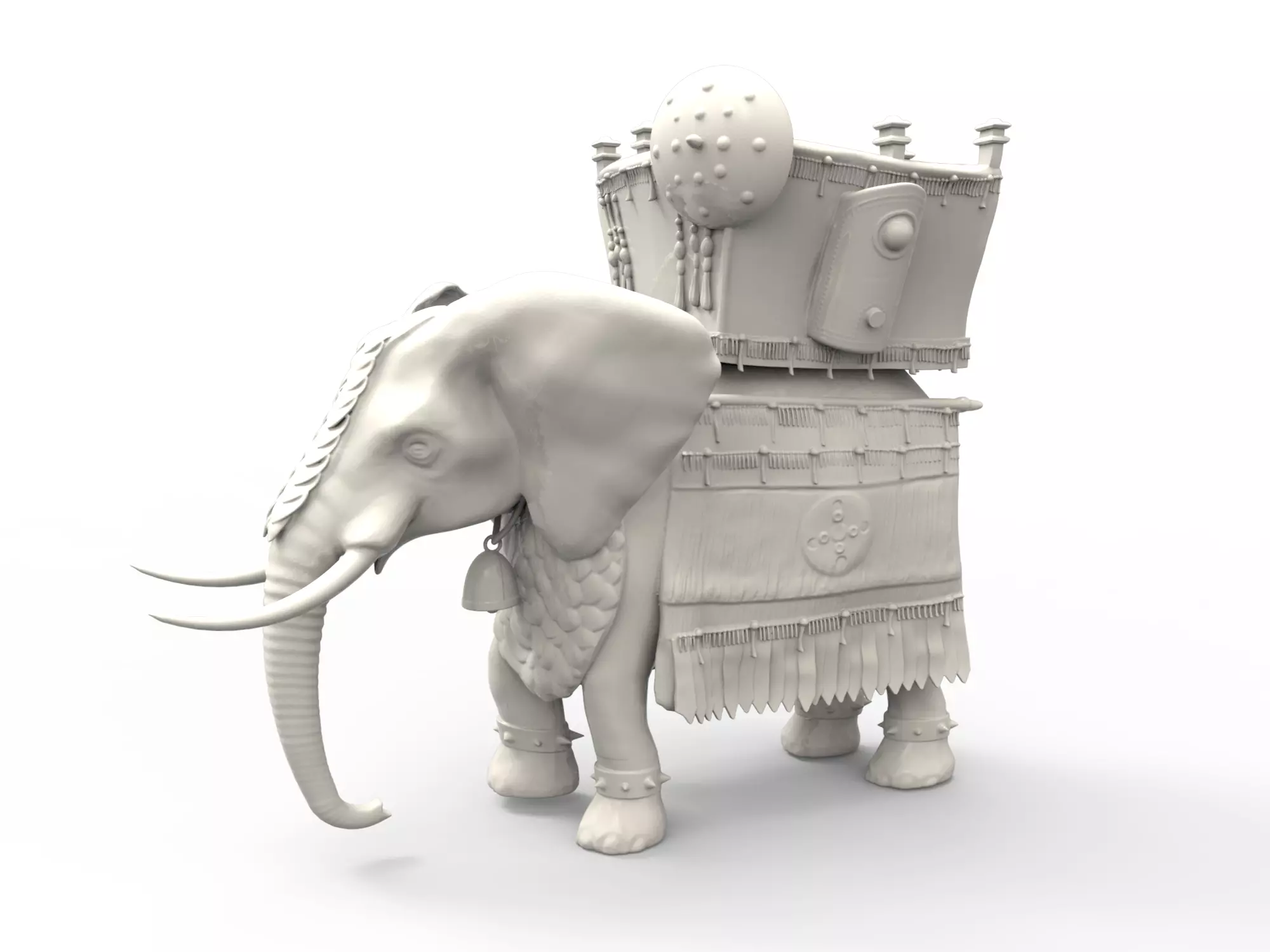 Thailand elephant 3D print model