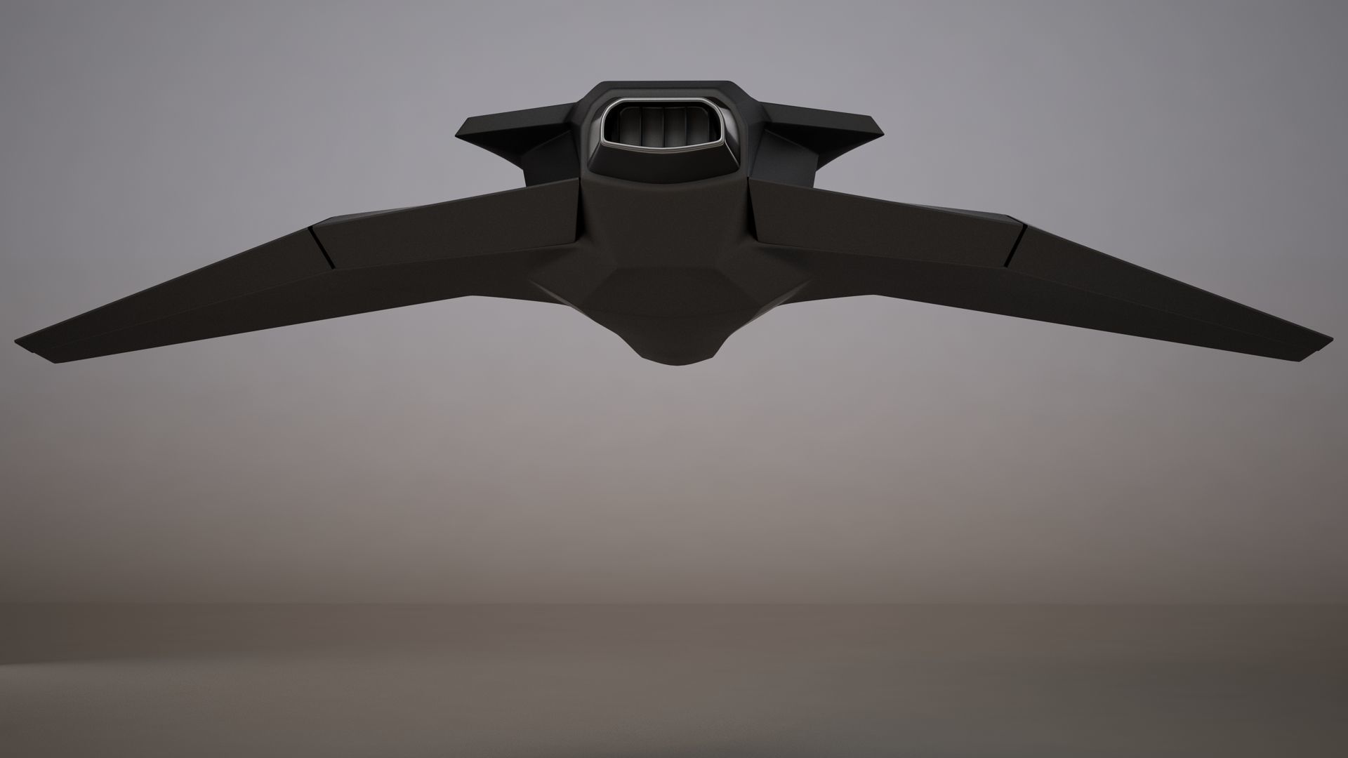 3D HD Spaceship Bomber model 3D model_14