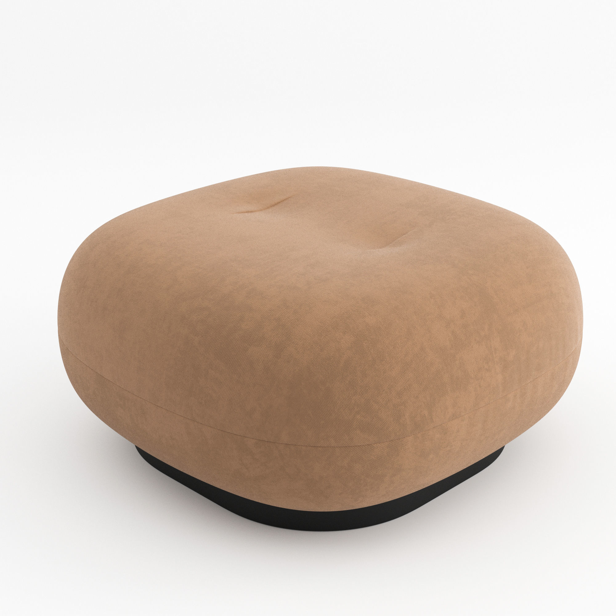 Pacha Lounge Chair with armrest by GUBI 3D model_8