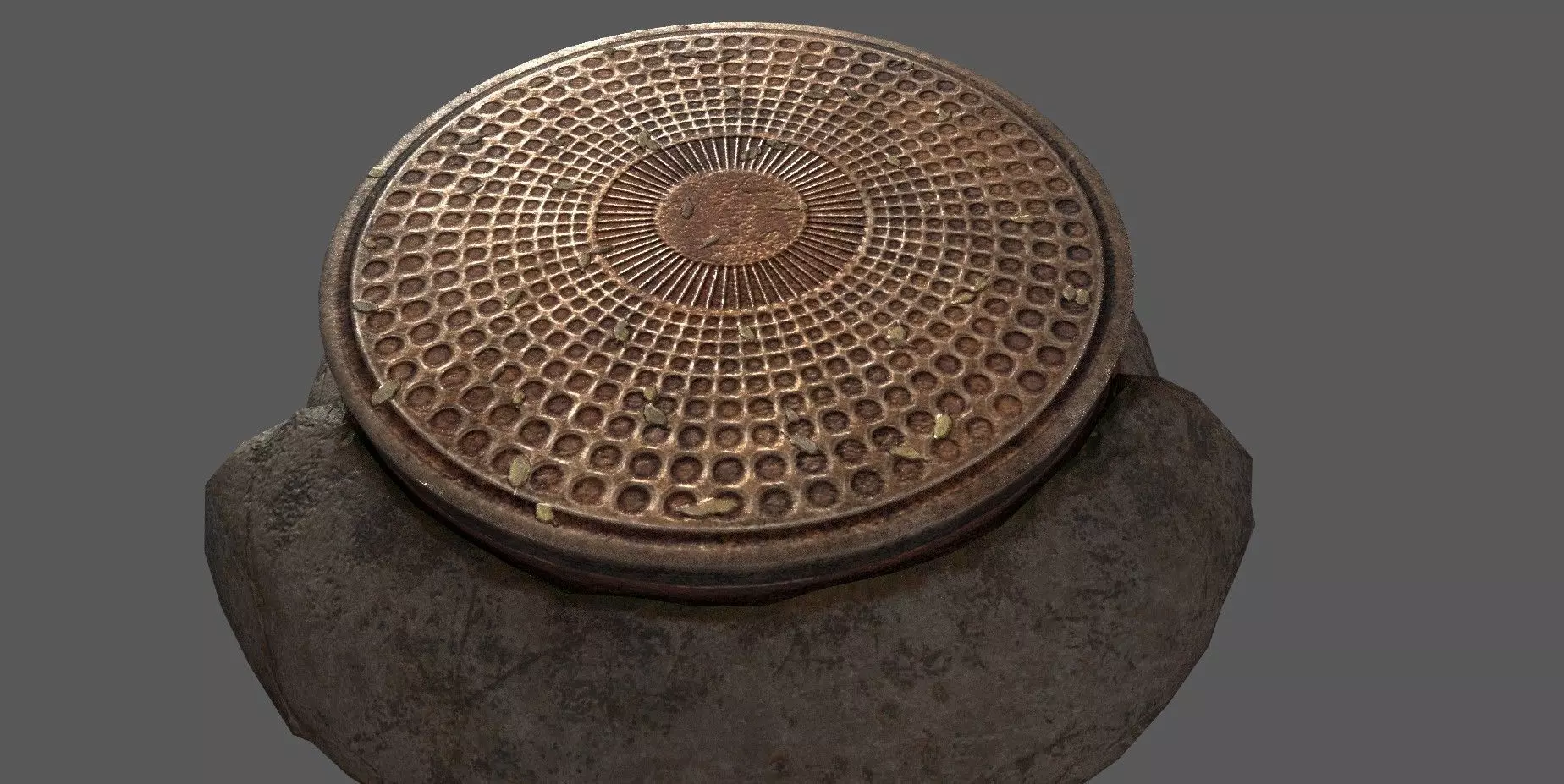 sewerage cap 3d Print model ready to use 3D print model_0