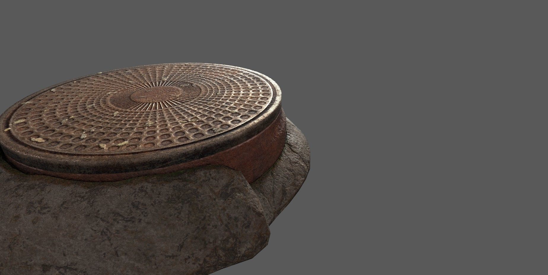 sewerage cap 3d Print model ready to use 3D print model_3