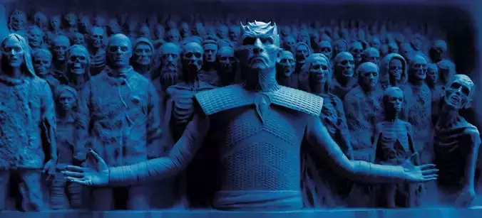 Game of Thrones - Night King - Hardhome Relief 3D print model