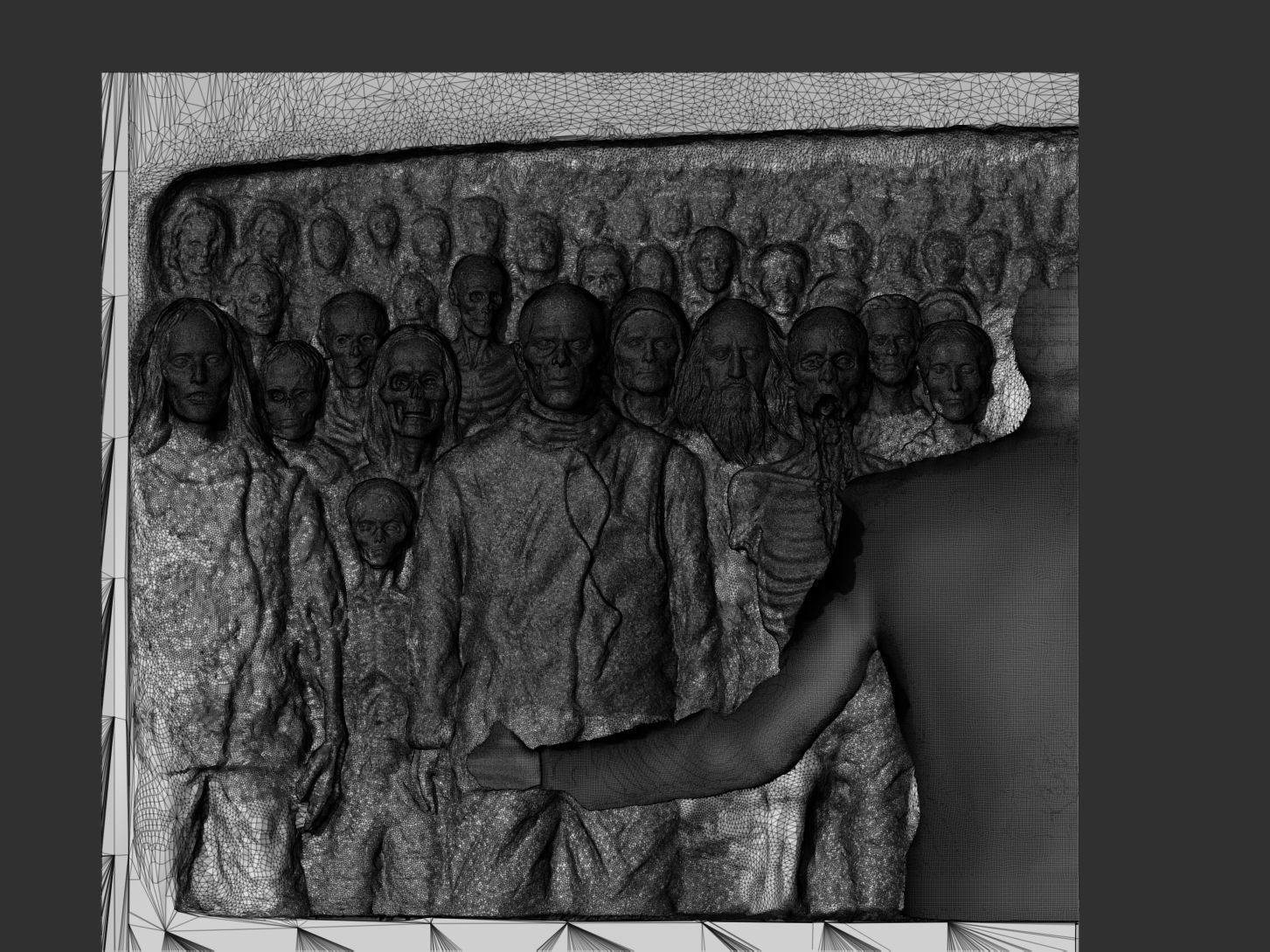 Game of Thrones - Night King - Hardhome Relief 3D print model_13