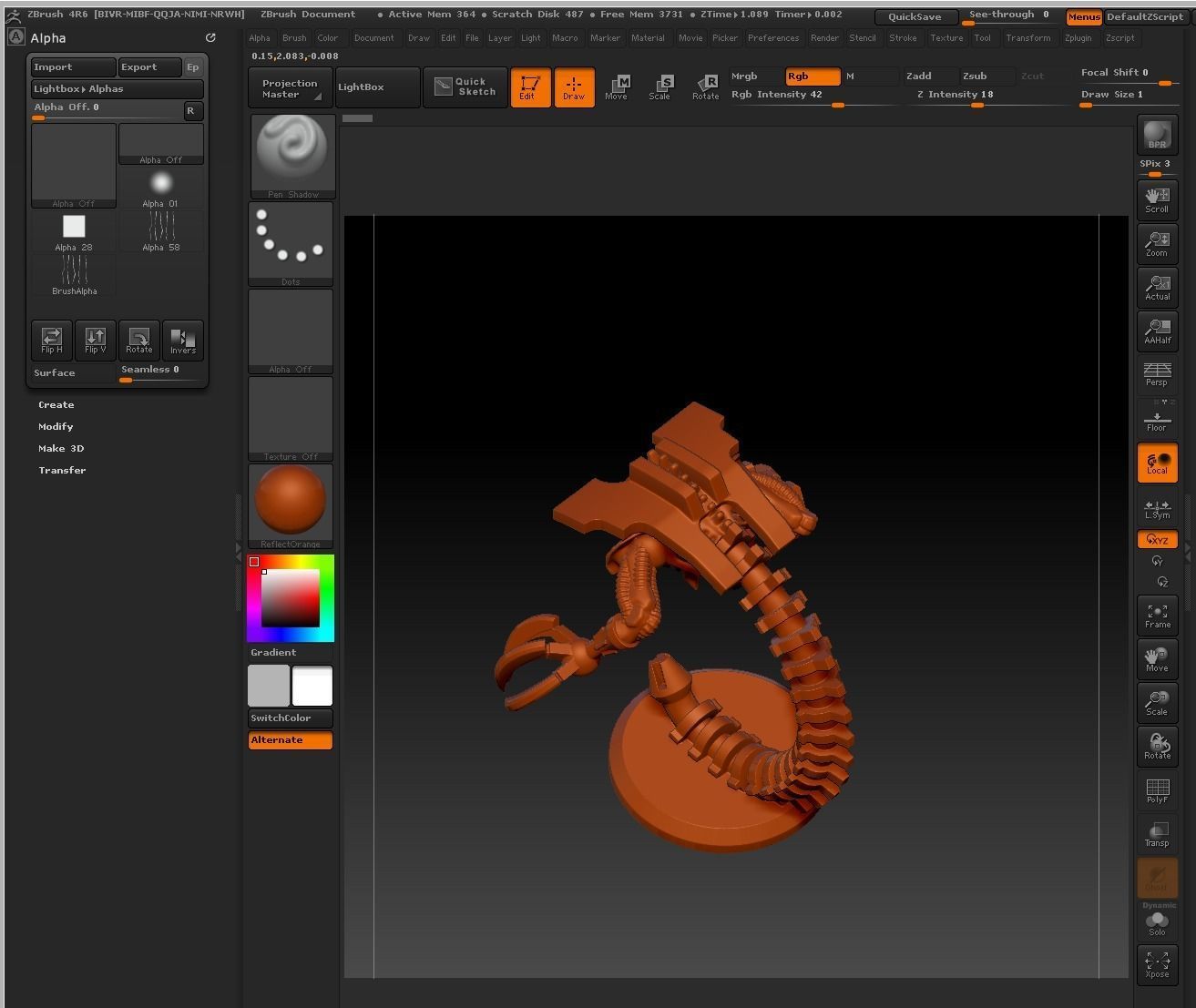 EPIC - ARMAGEDDON SET 15- XenoCyborg FORCE set 8 3D print model_8