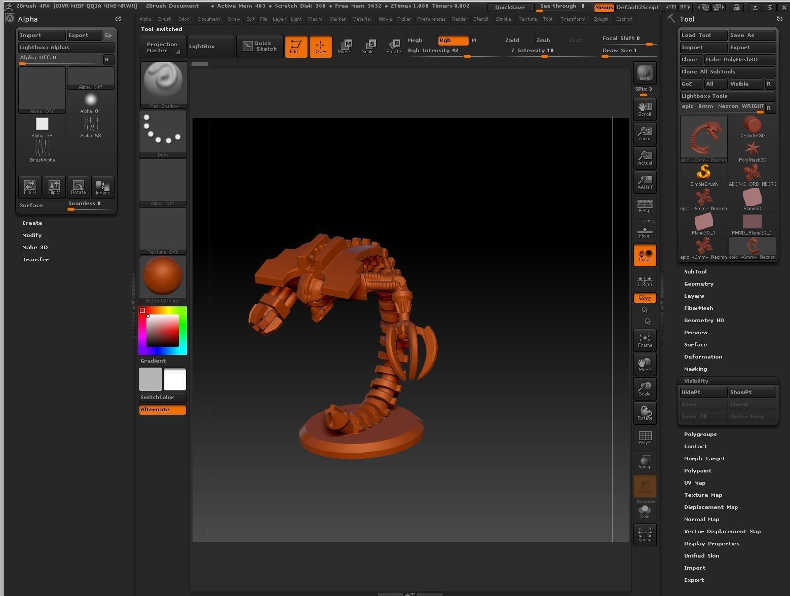 EPIC - ARMAGEDDON SET 15- XenoCyborg FORCE set 8 3D print model_1