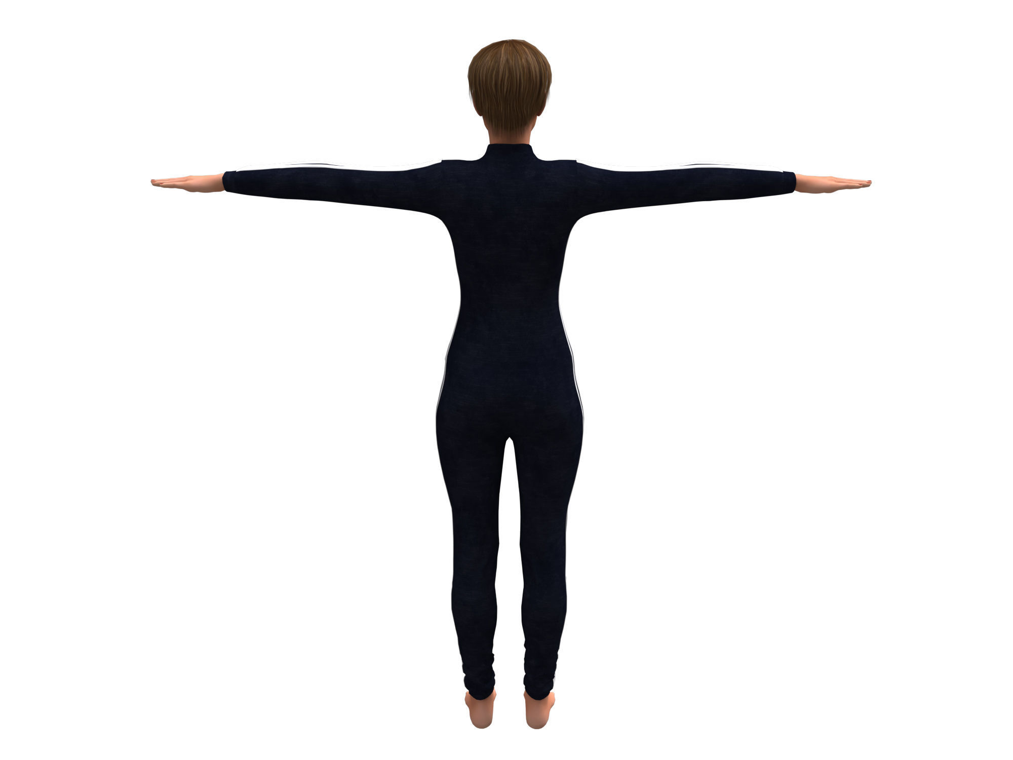 3d realistic womans clothing 3D model_17