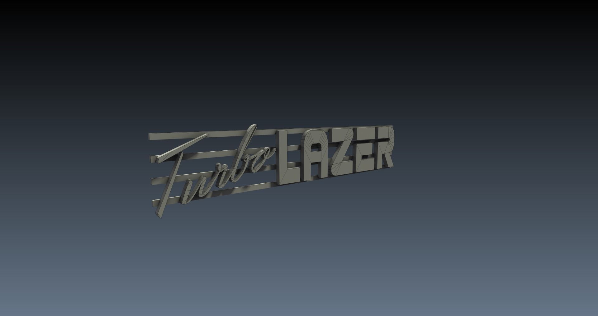 Low-Poly 80s Neon City Scene Pack Low-poly 3D model_46