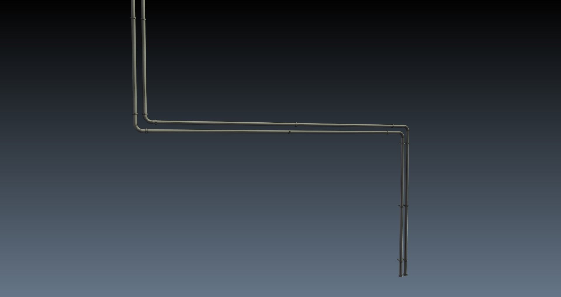 Low-Poly 80s Neon City Scene Pack Low-poly 3D model_31