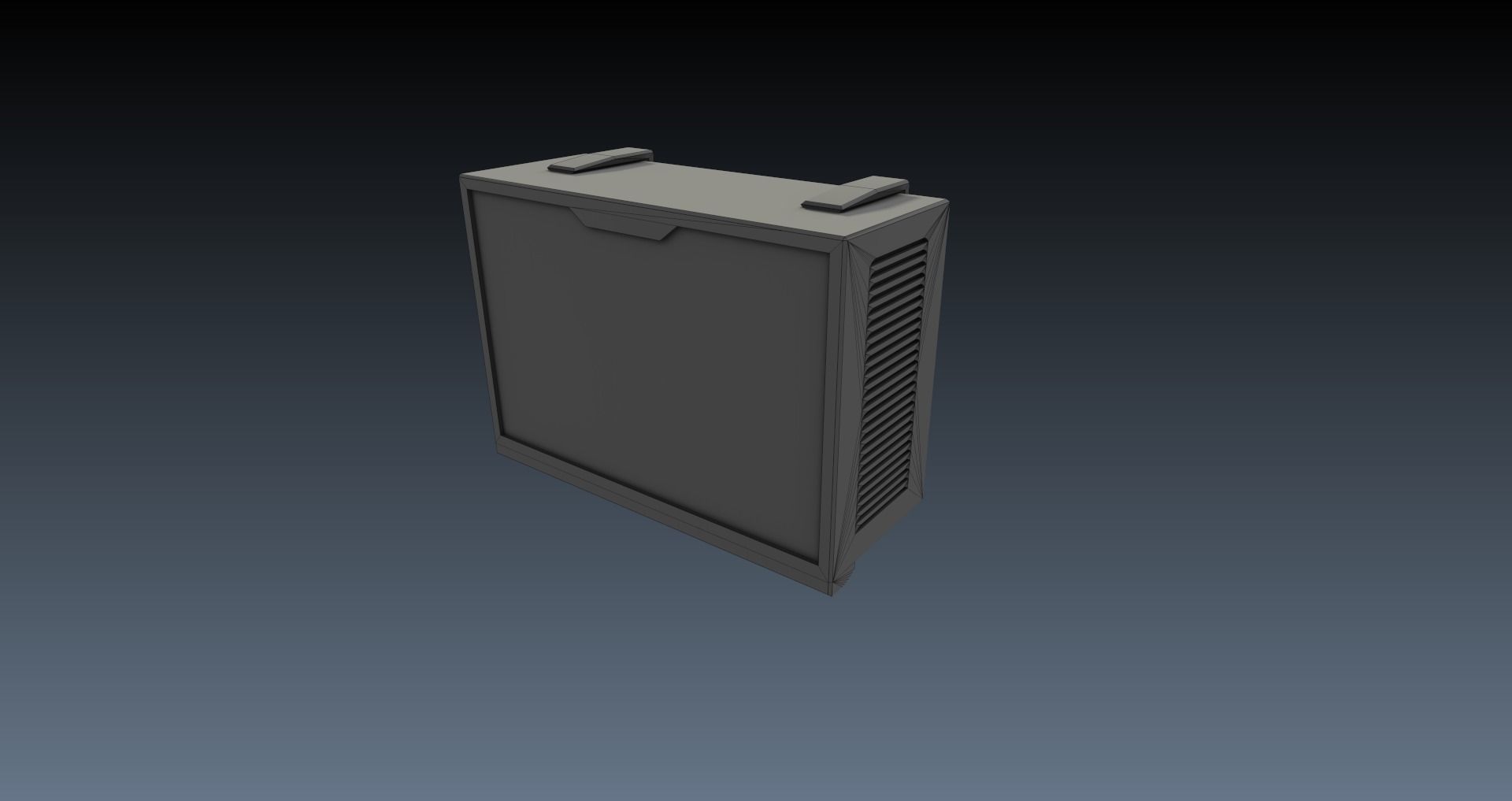 Low-Poly 80s Neon City Scene Pack Low-poly 3D model_3