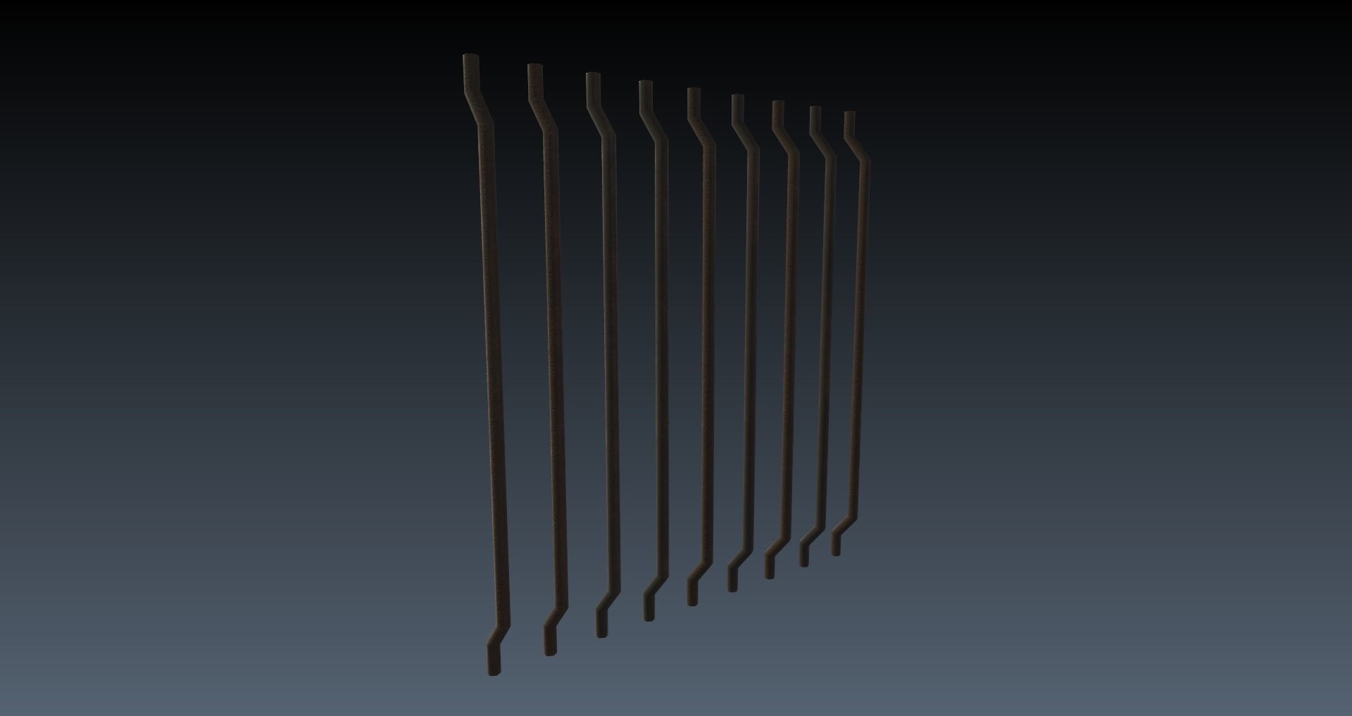 Low-Poly 80s Neon City Scene Pack Low-poly 3D model_60