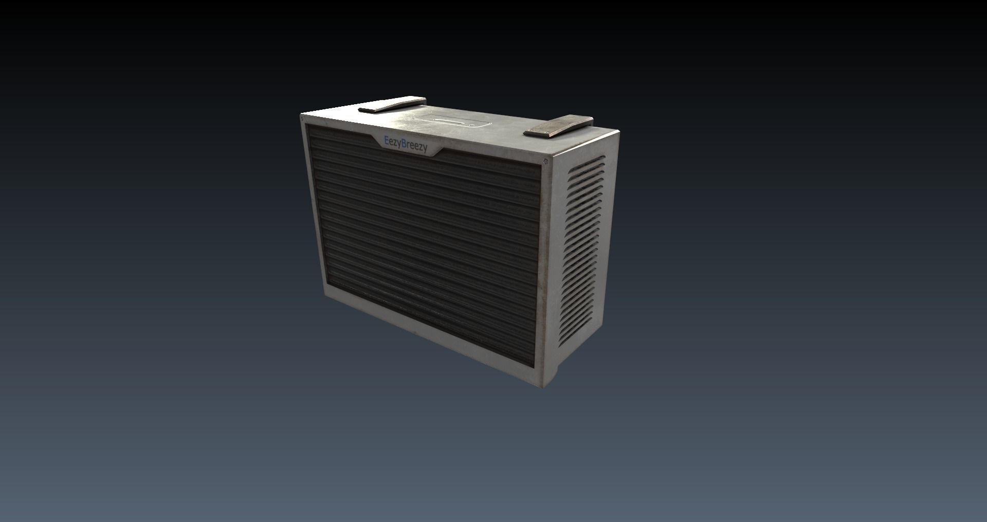 Low-Poly 80s Neon City Scene Pack Low-poly 3D model_2