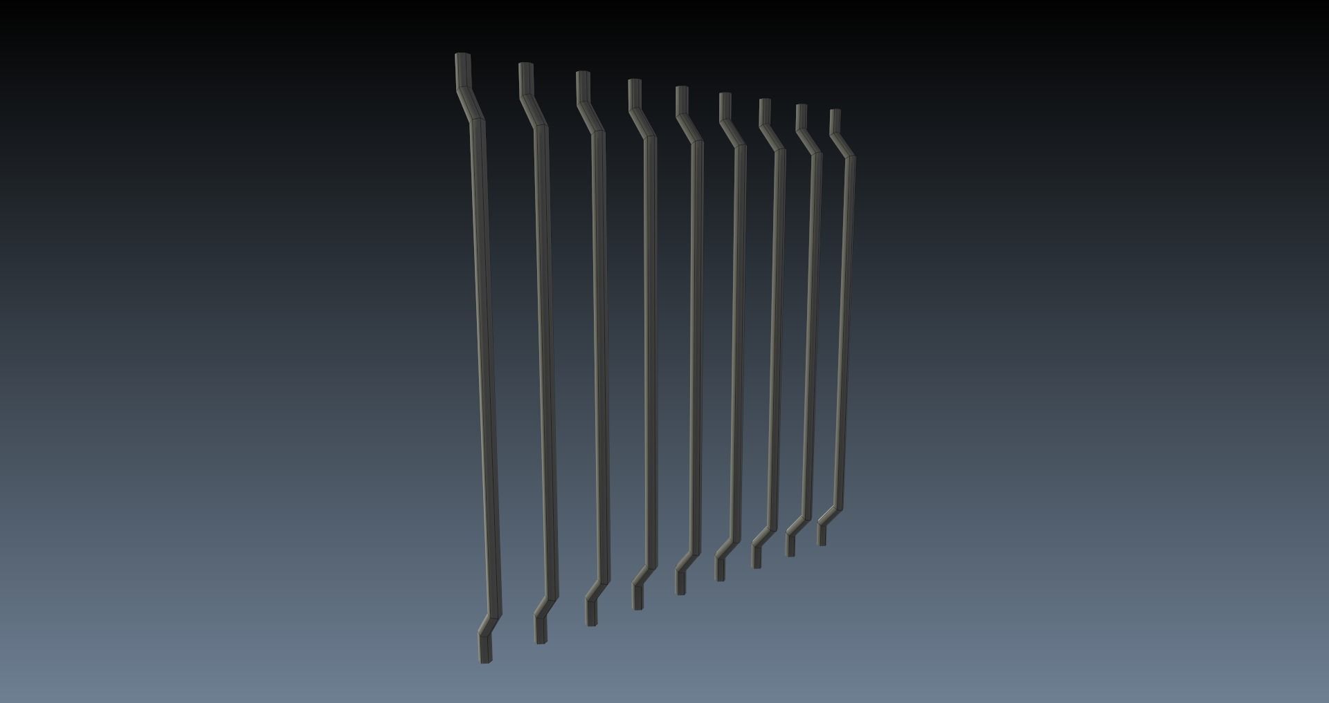 Low-Poly 80s Neon City Scene Pack Low-poly 3D model_61