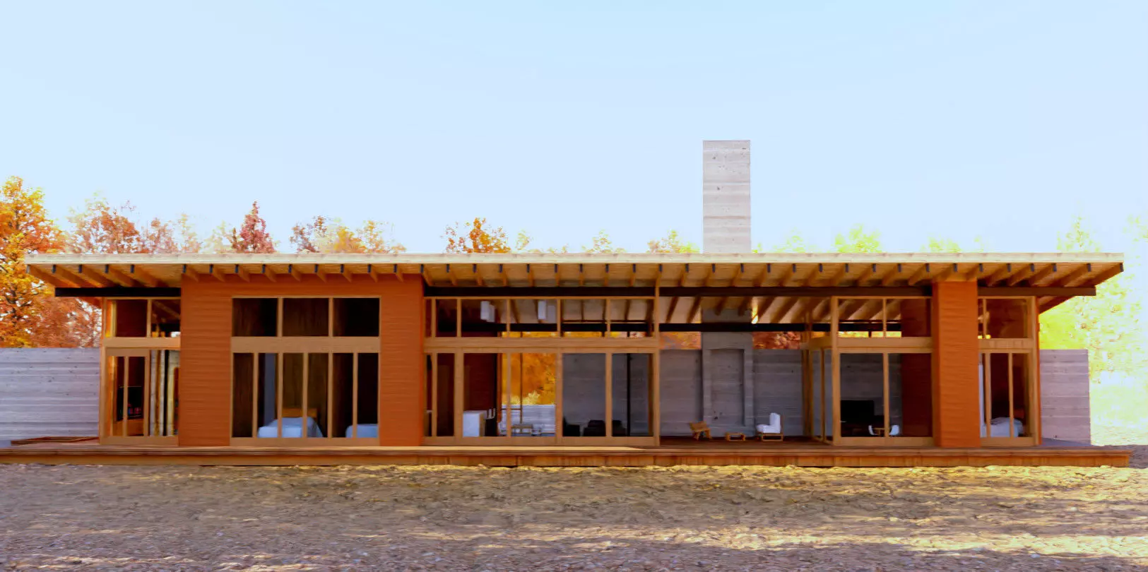 Hood River Residence Free 3D model