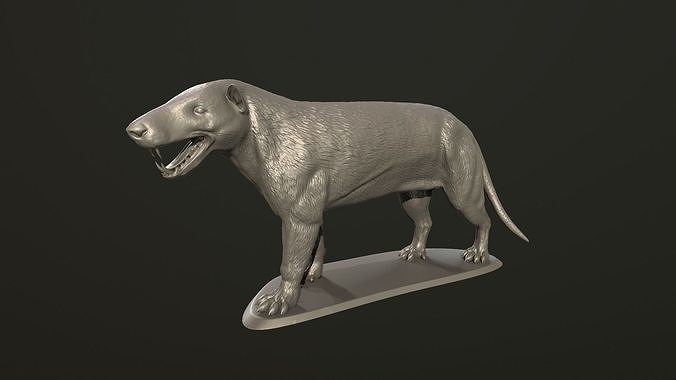 Hyaenodon horridus 3D print model