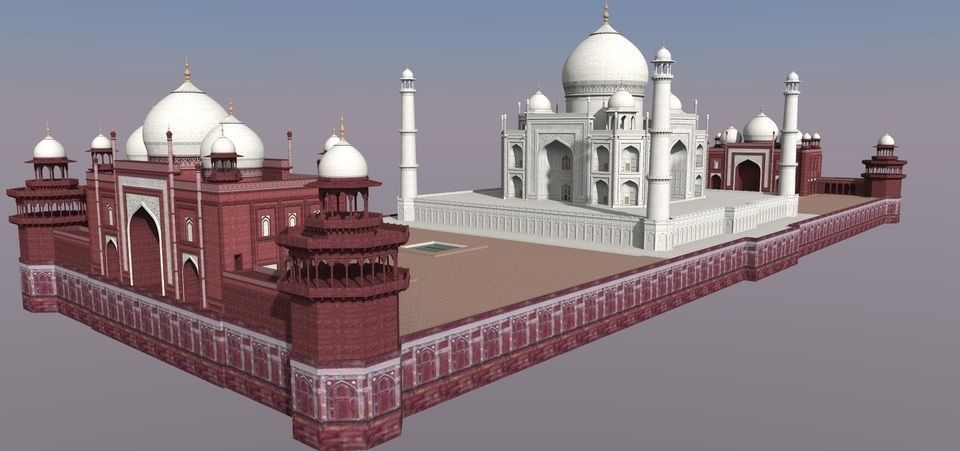 Monuments colosseum 3D Model Collection_2