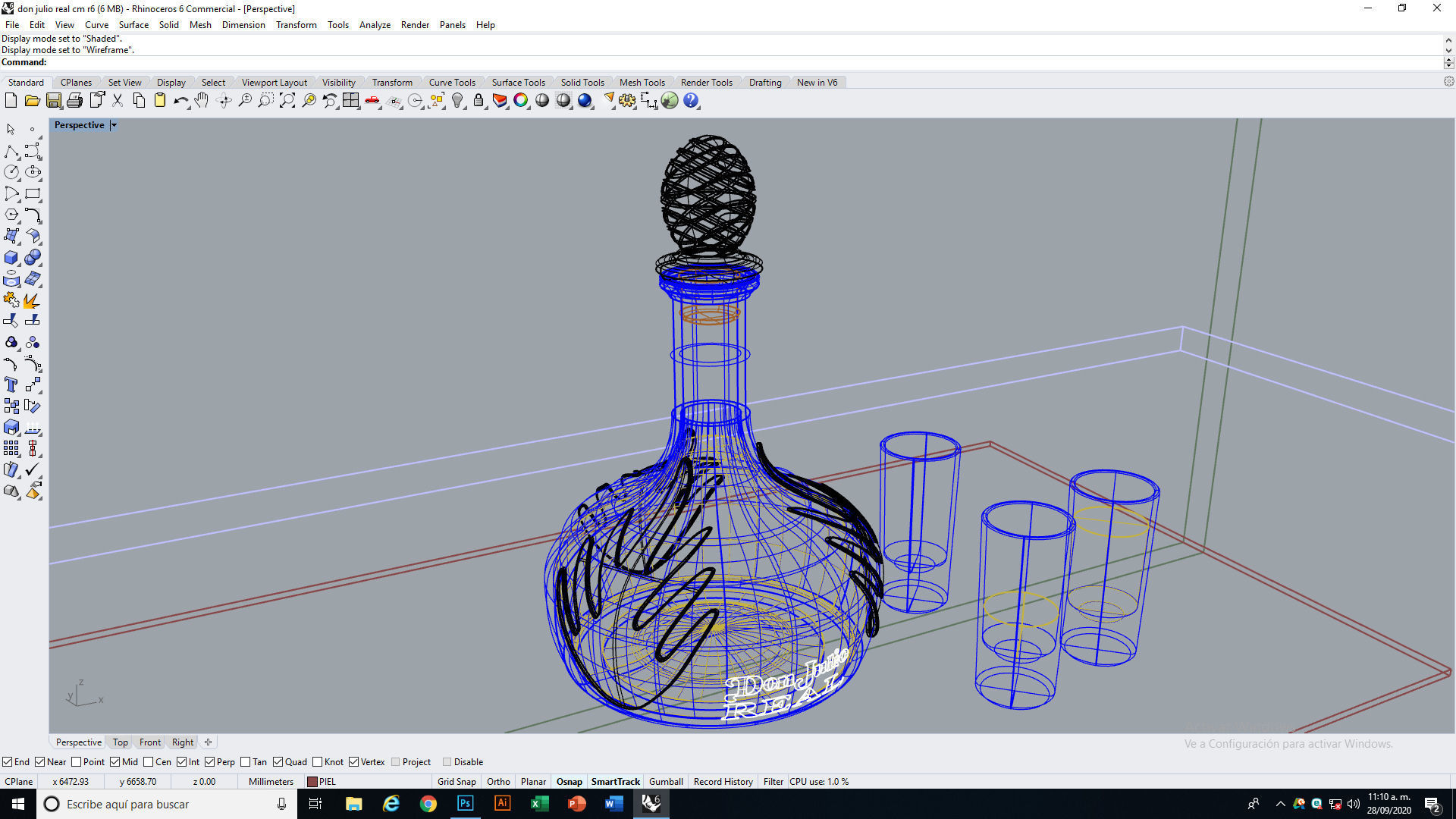 Tequila Don Julio Real Anejo 3D model_13