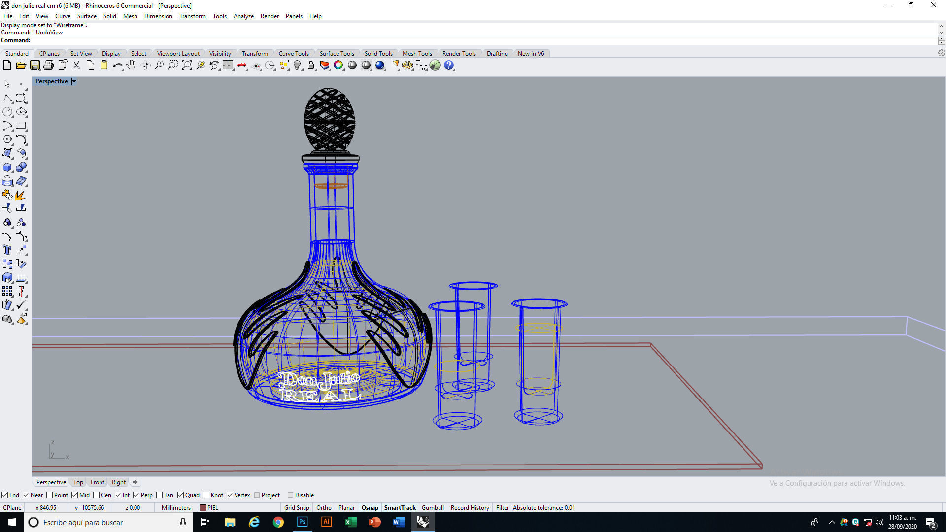 Tequila Don Julio Real Anejo 3D model_10
