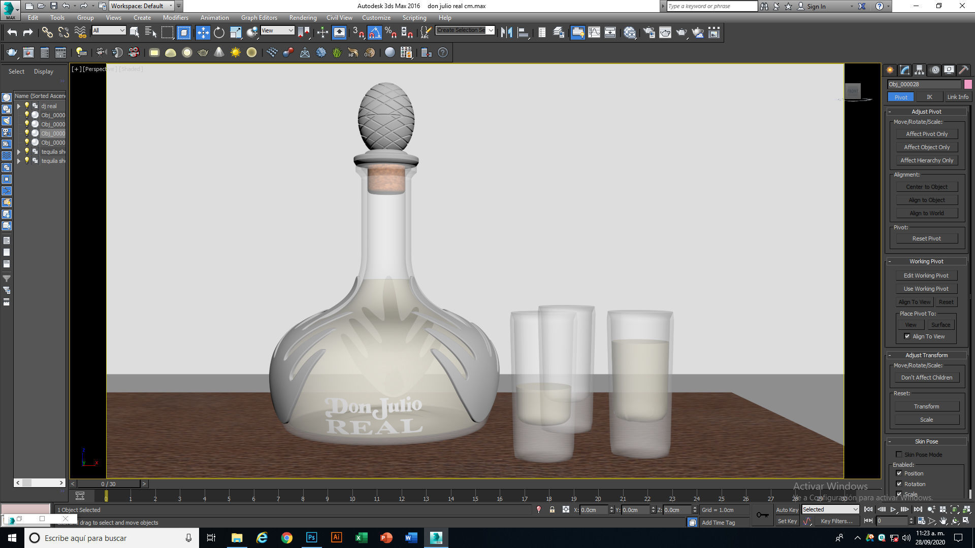 Tequila Don Julio Real Anejo 3D model_15