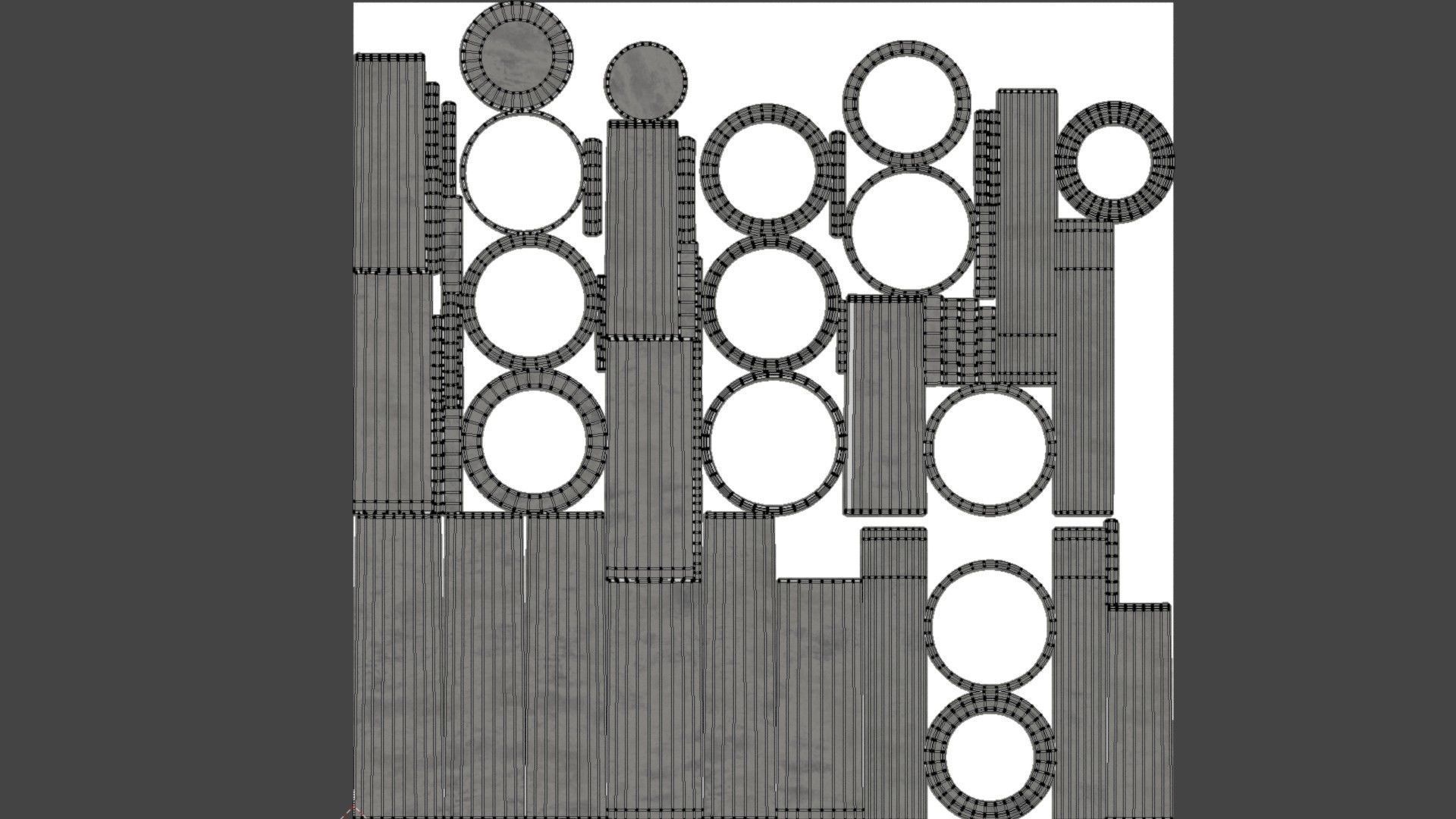 War Cannon 3d Model 3D model_15