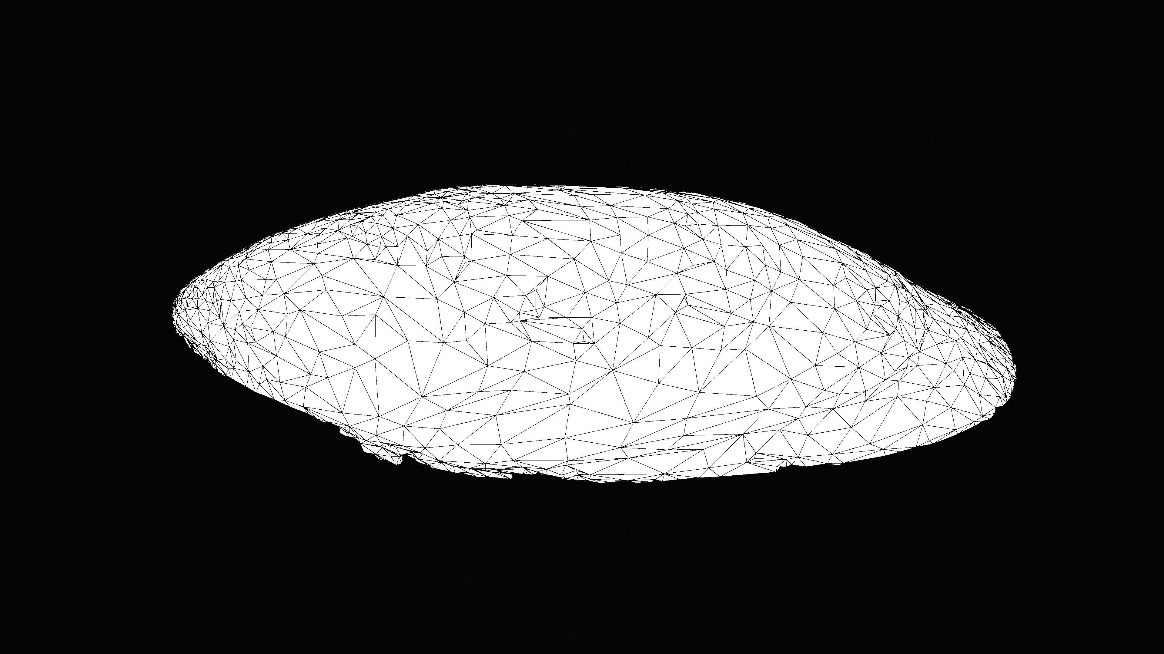 Dark Tellin Shell Low-poly 3D model_17